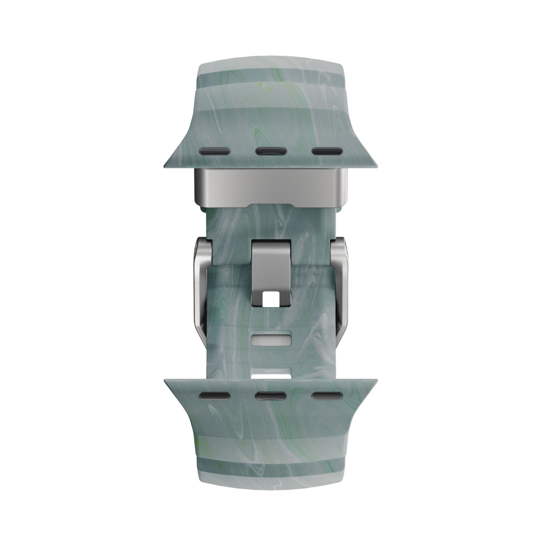 Armband, Uhrenband, Schichtband, Marmormuster, Metallverschluss