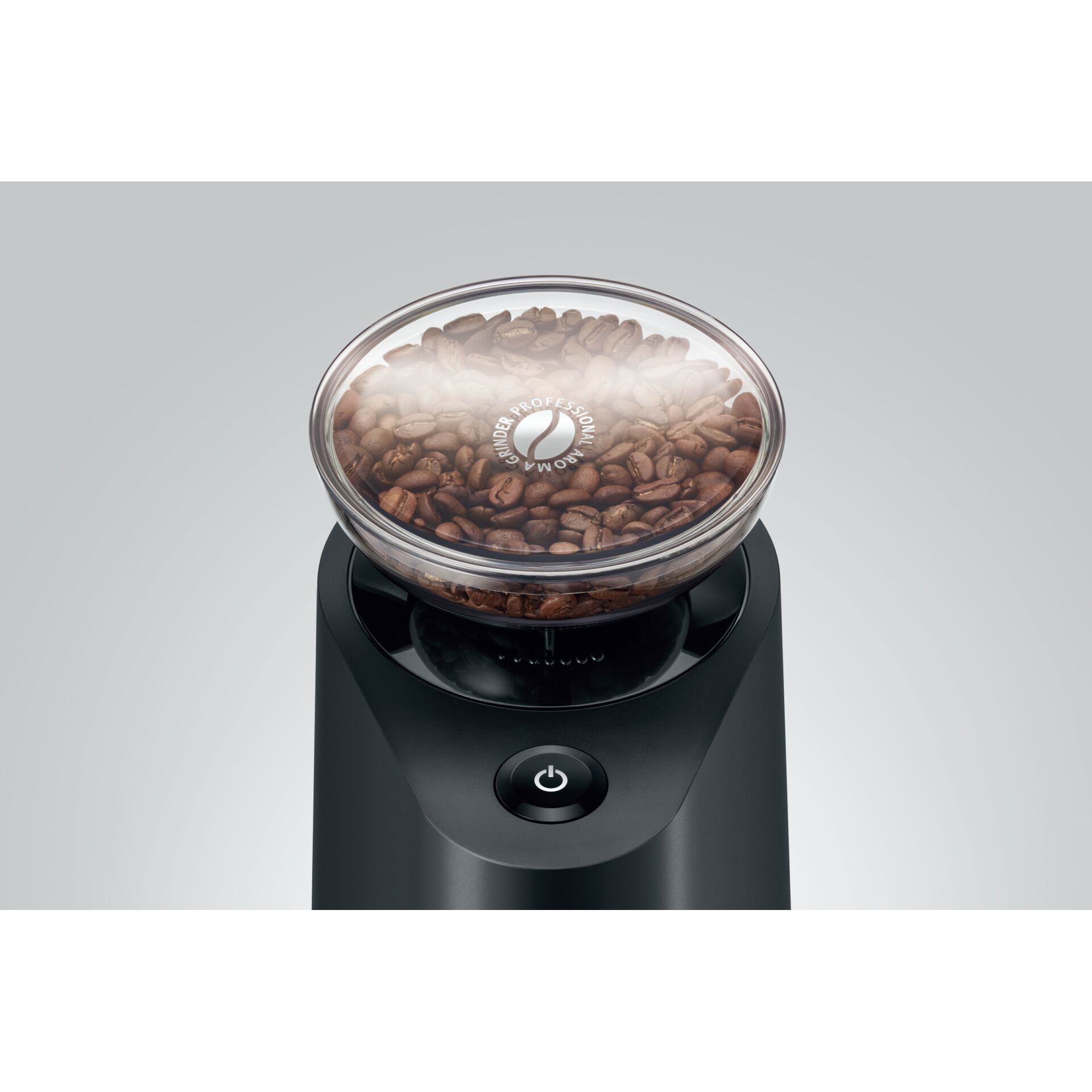 Kaffeemühle, Kaffee, Kaffeebohnen, Glaskammer, Schwarz