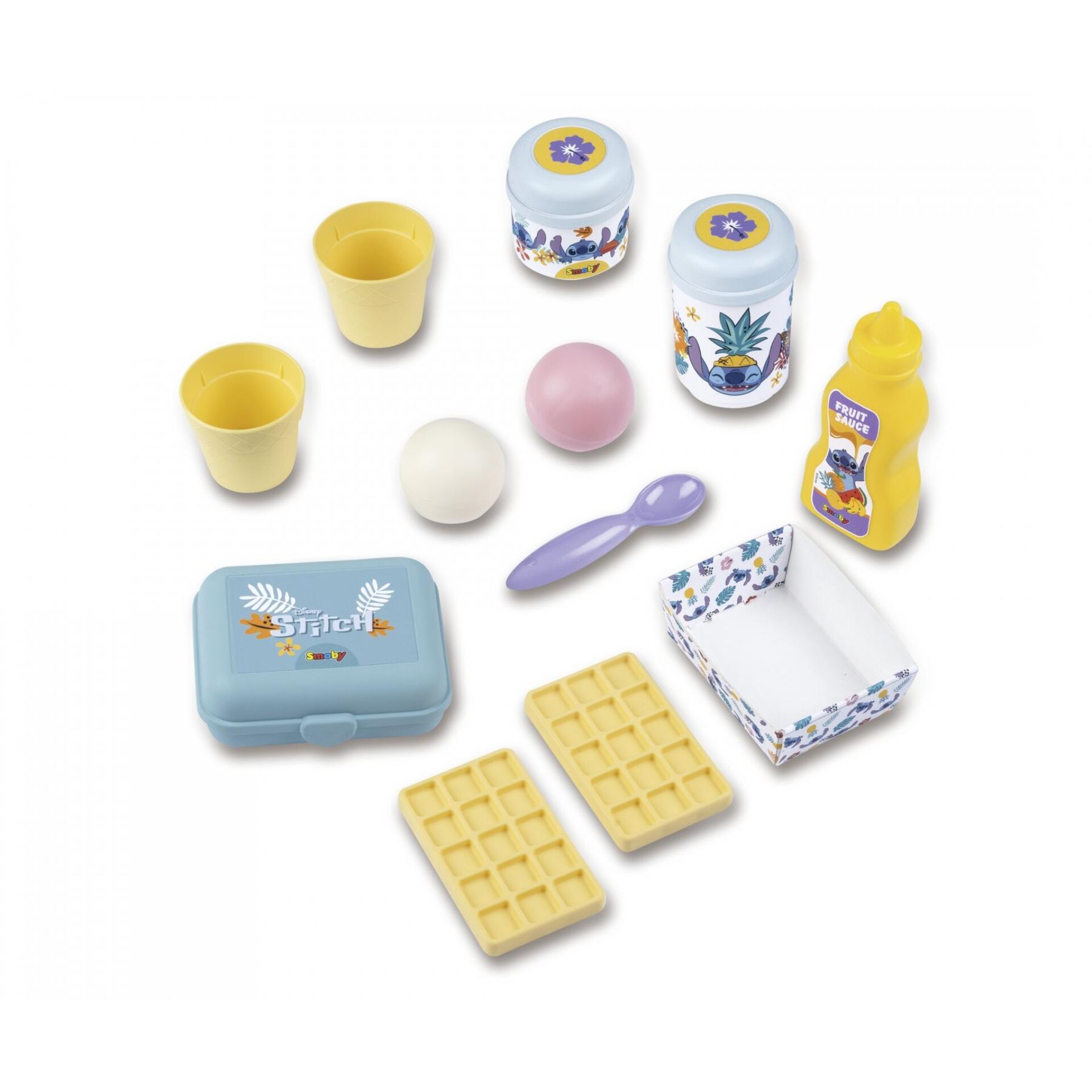 Kinderküchen-Set, Mini Küchengeräte, Silikon/Plastik, Waffelform, Flasche/Condiment-Flasche