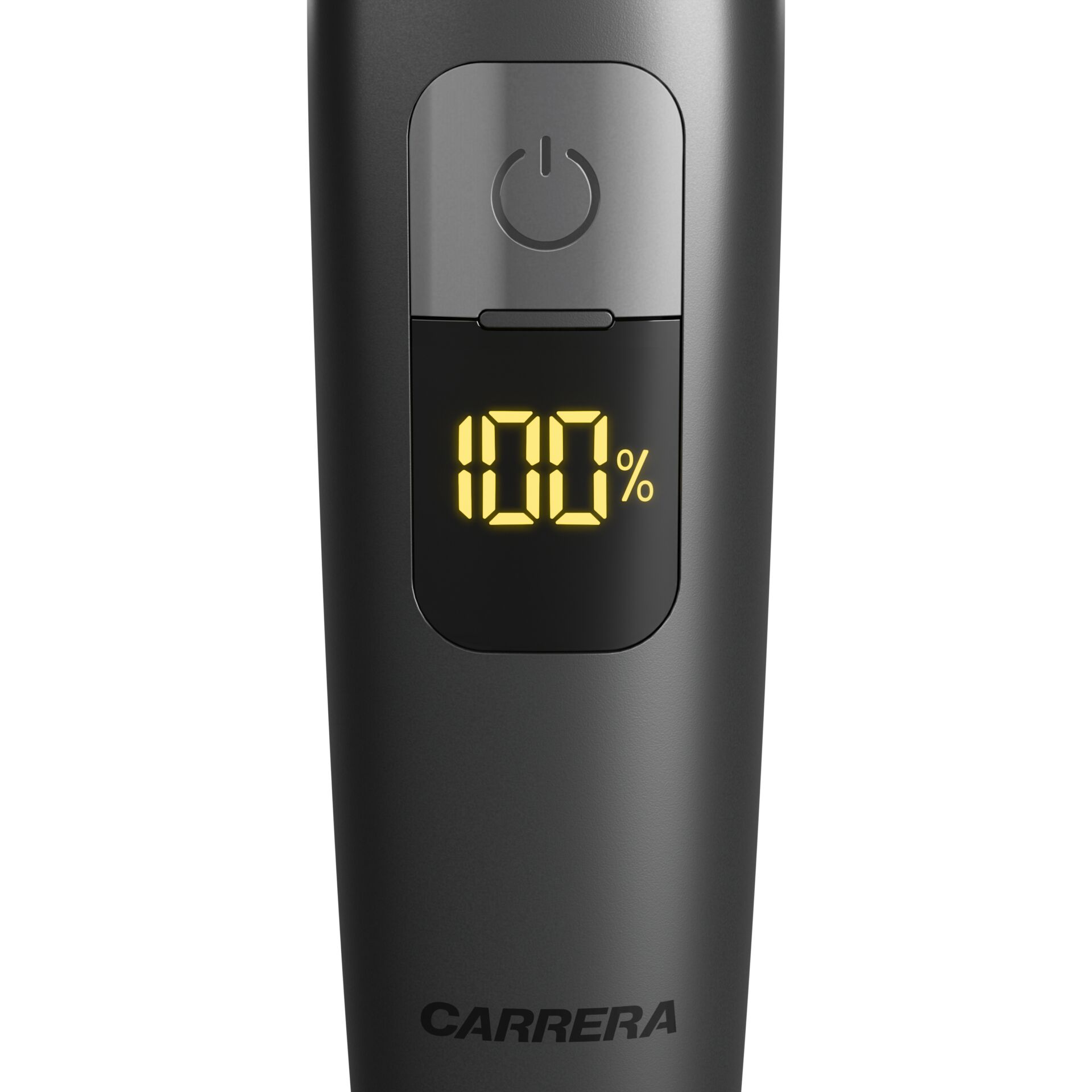 digital display, power button, 100 percent, handheld device, CARRERA