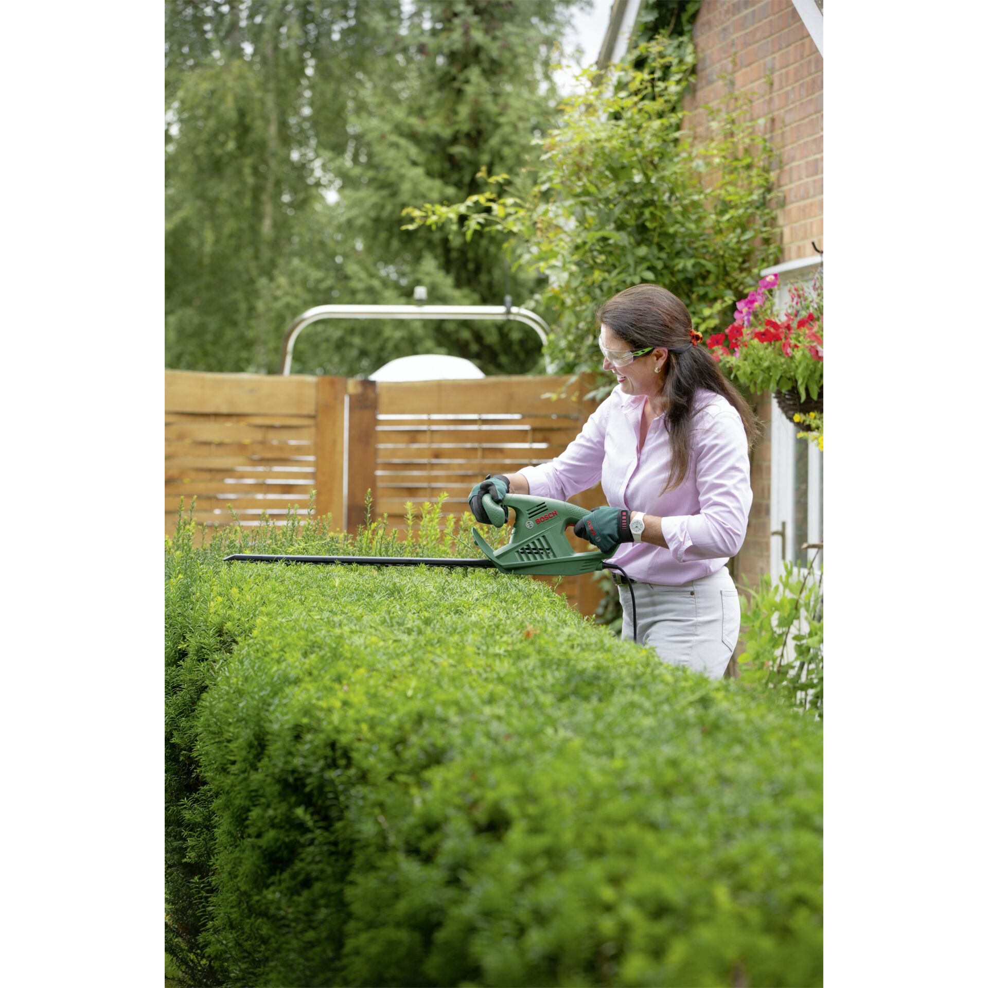 Gras, Rasen, Garten, Handschuh, Gartenarbeit