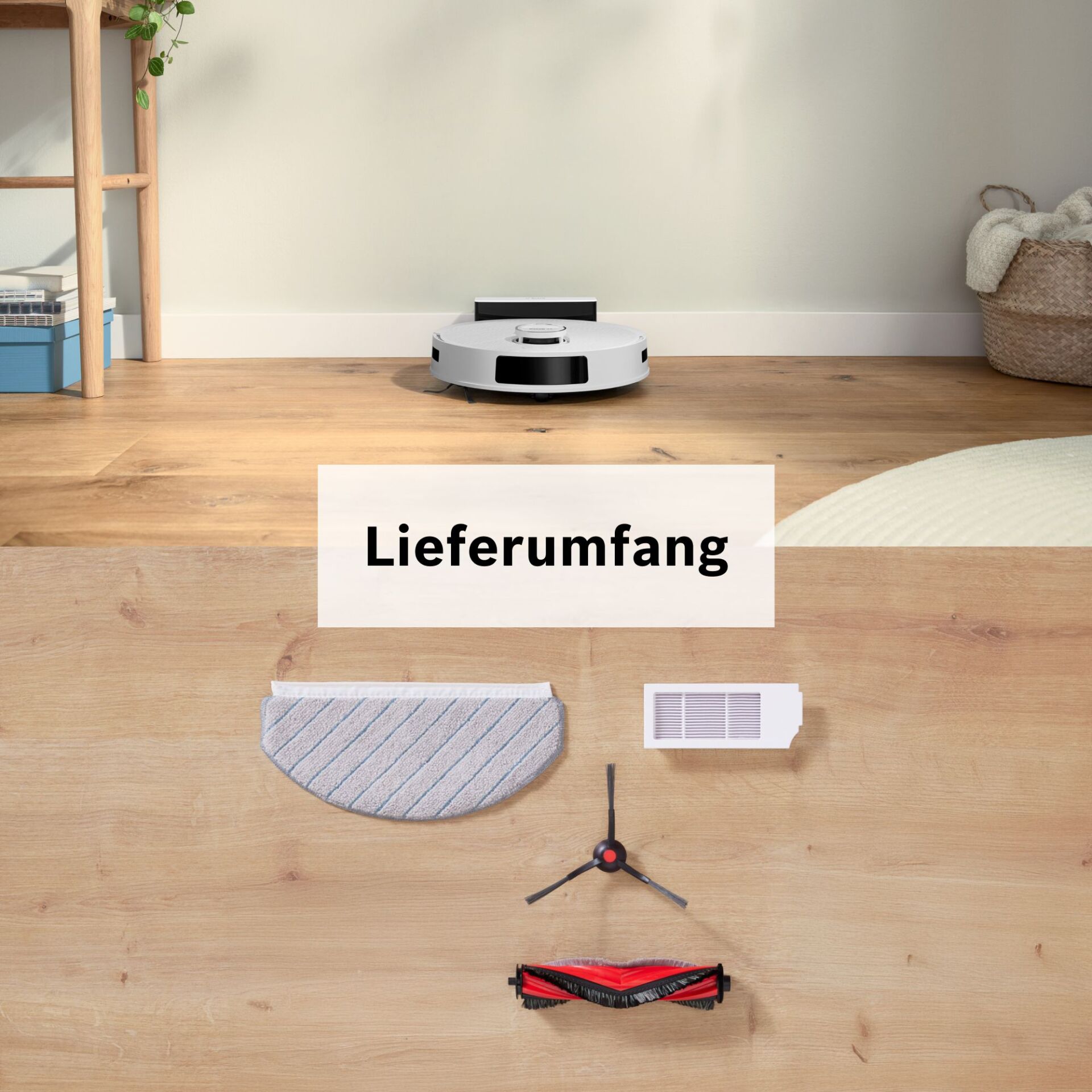 Roboterstaubsauber, Saugroboter, Haushaltsgerät, Wohnzimmer, Akku-Robotersauger