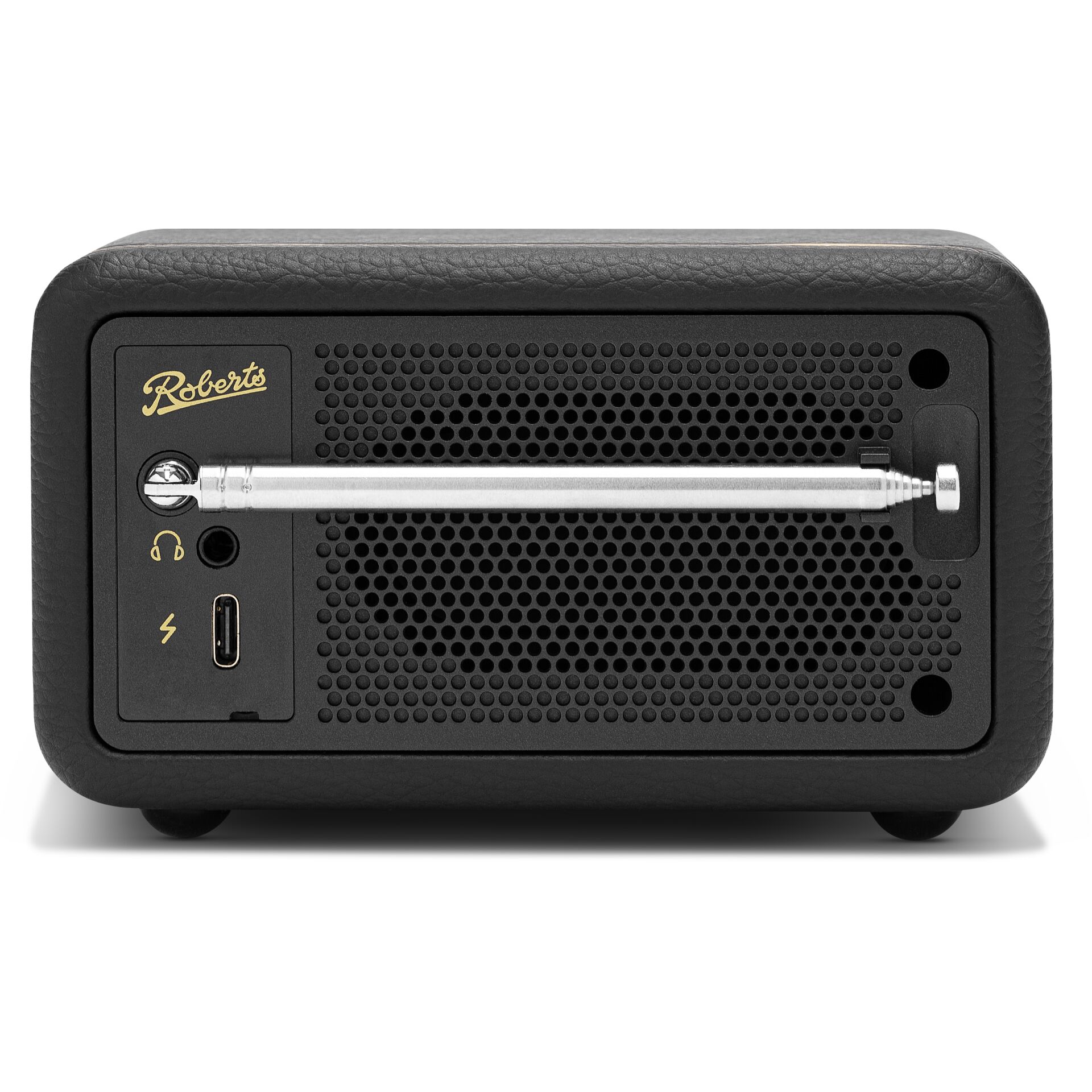 Kompaktlautsprecher, Mini-Stereo, Lautsprechergehäuse, Kabelhalter, Perforierte Front