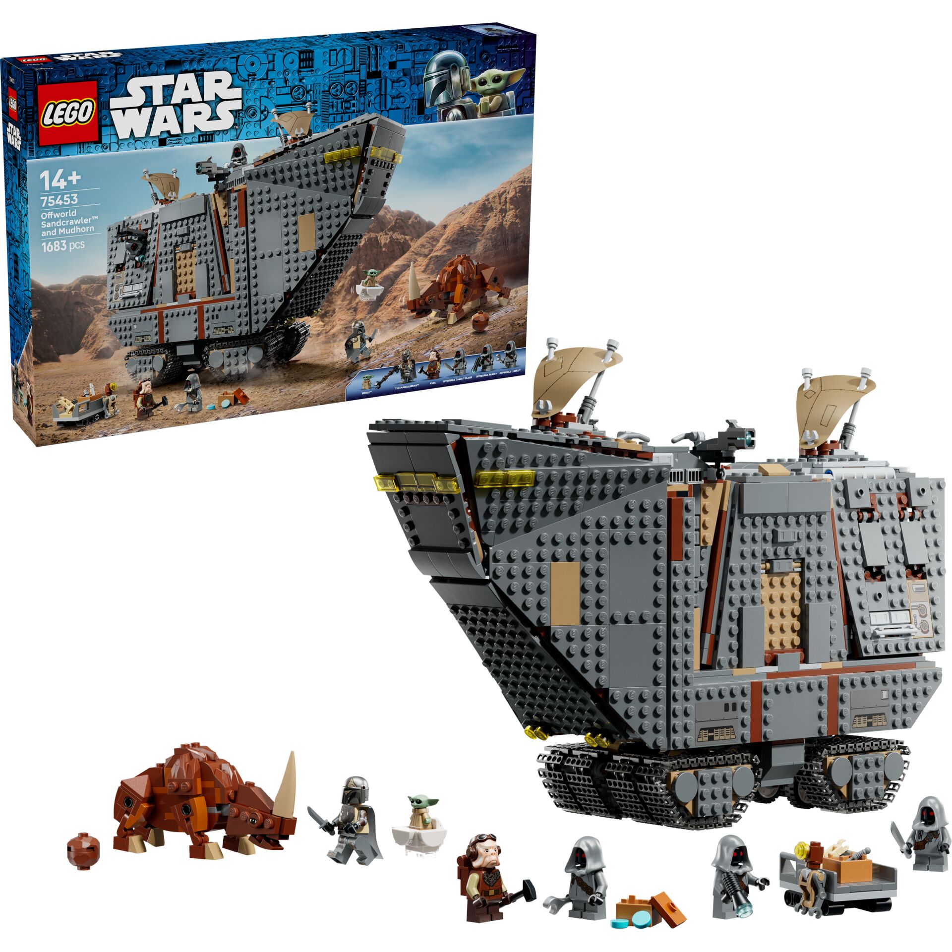 Star Wars,  LEGO set,  Sandcrawler,  Raubritter Schiff,  Minifiguren