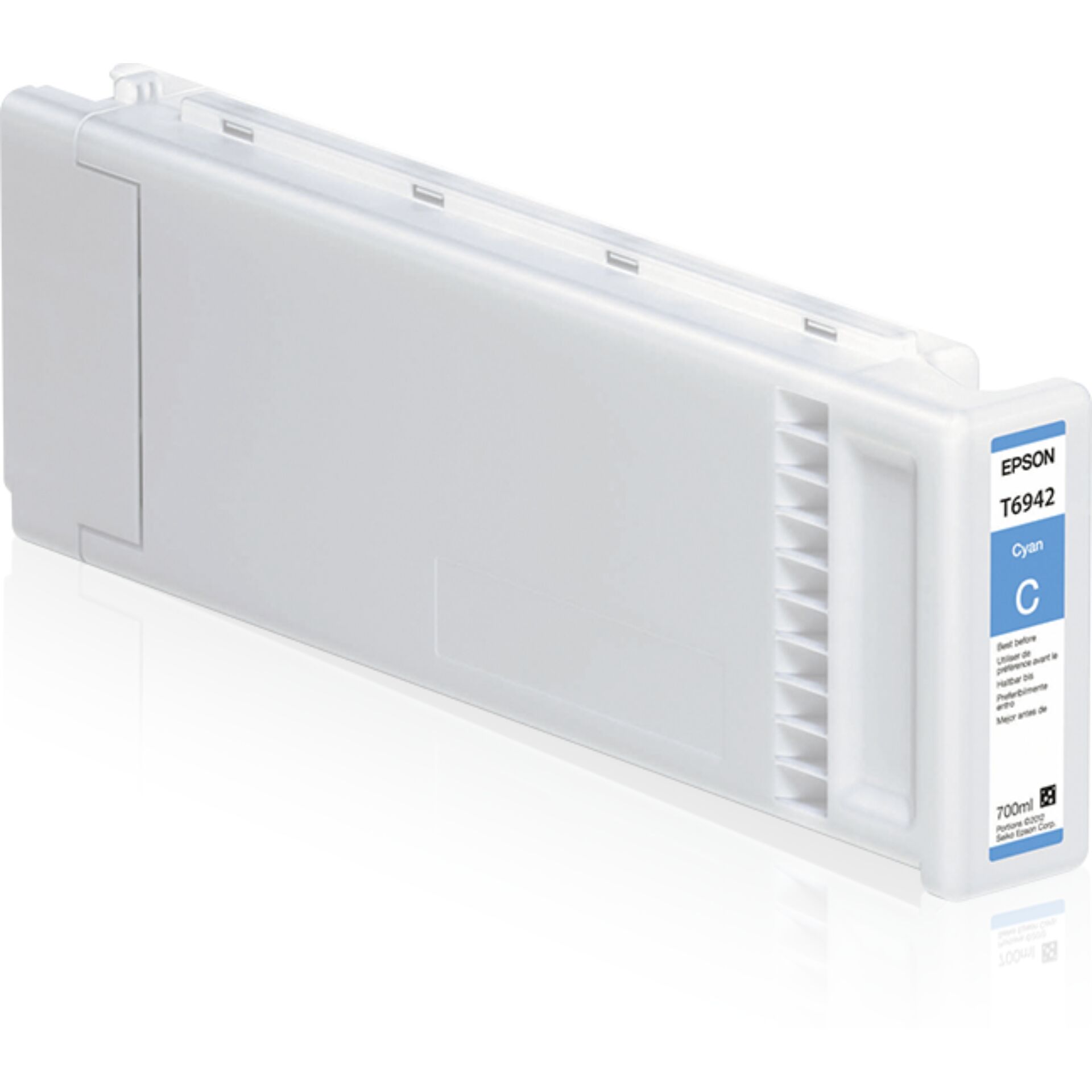Epson Tintenpatrone UltraChrome  XD cyan 700 ml           T 6942N