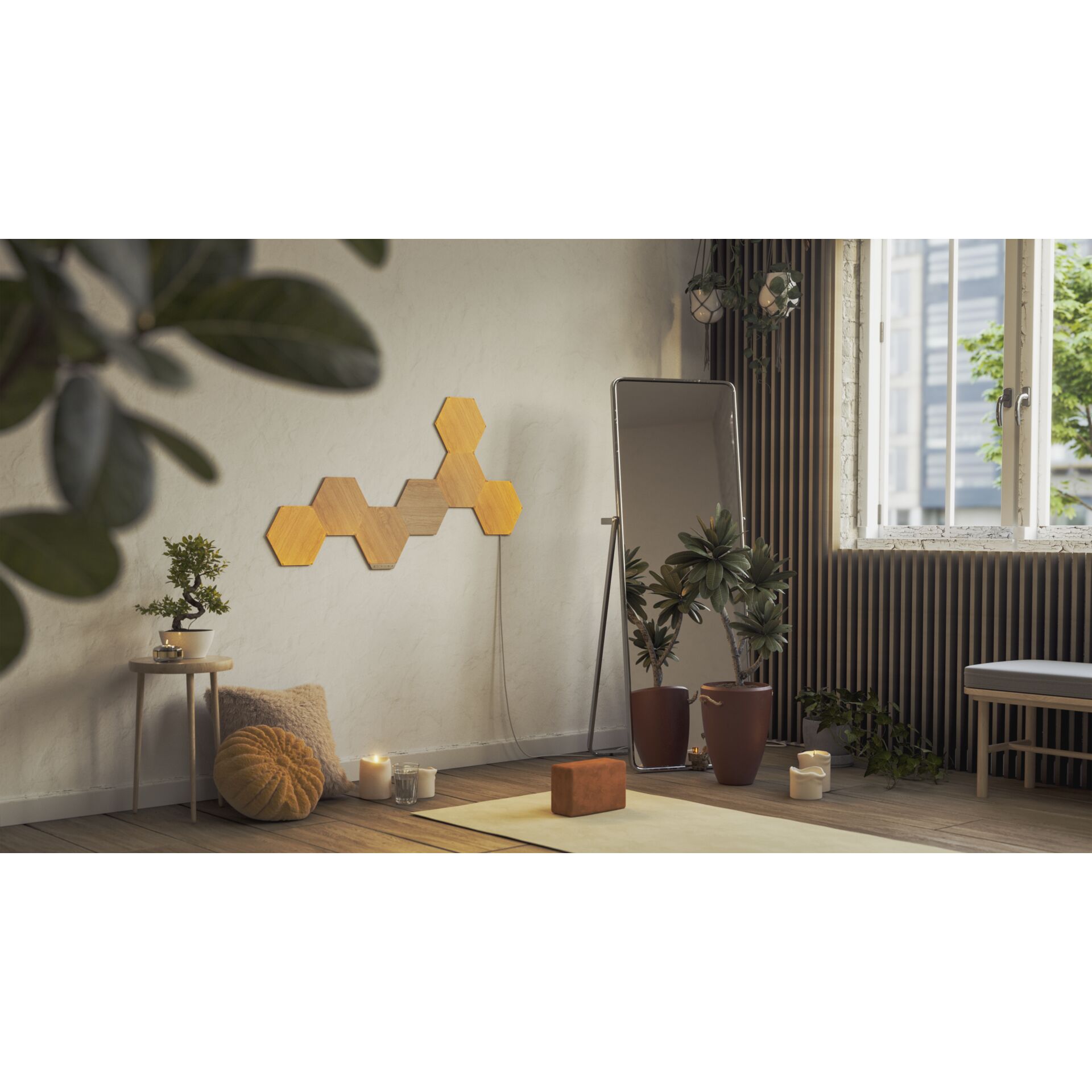 Innenarchitektur, Pflanze, Pflanze im Topf, Lampe, Kerze