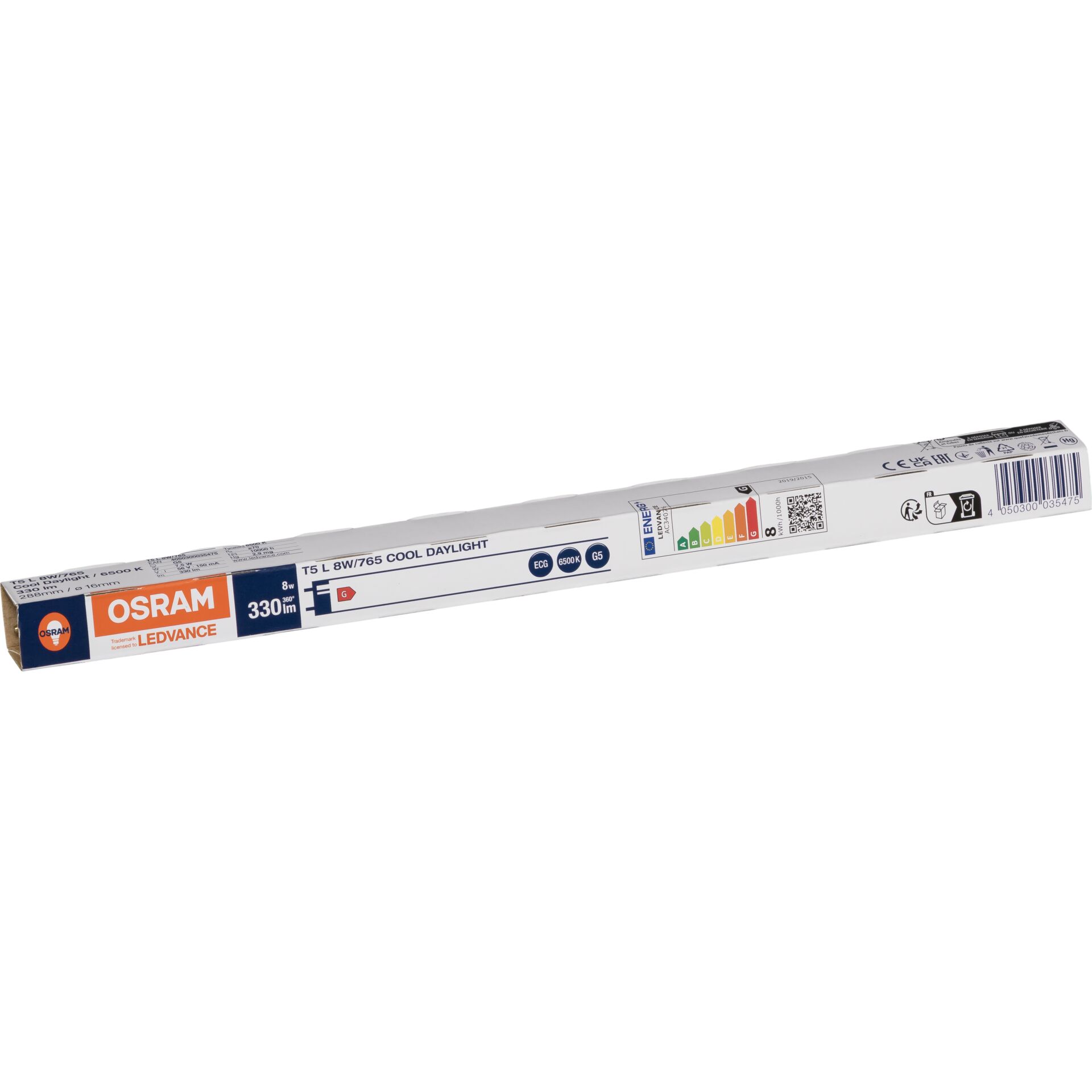 LED-Lampe, T5, Fluoreszenz, EU EAN, 0-35W