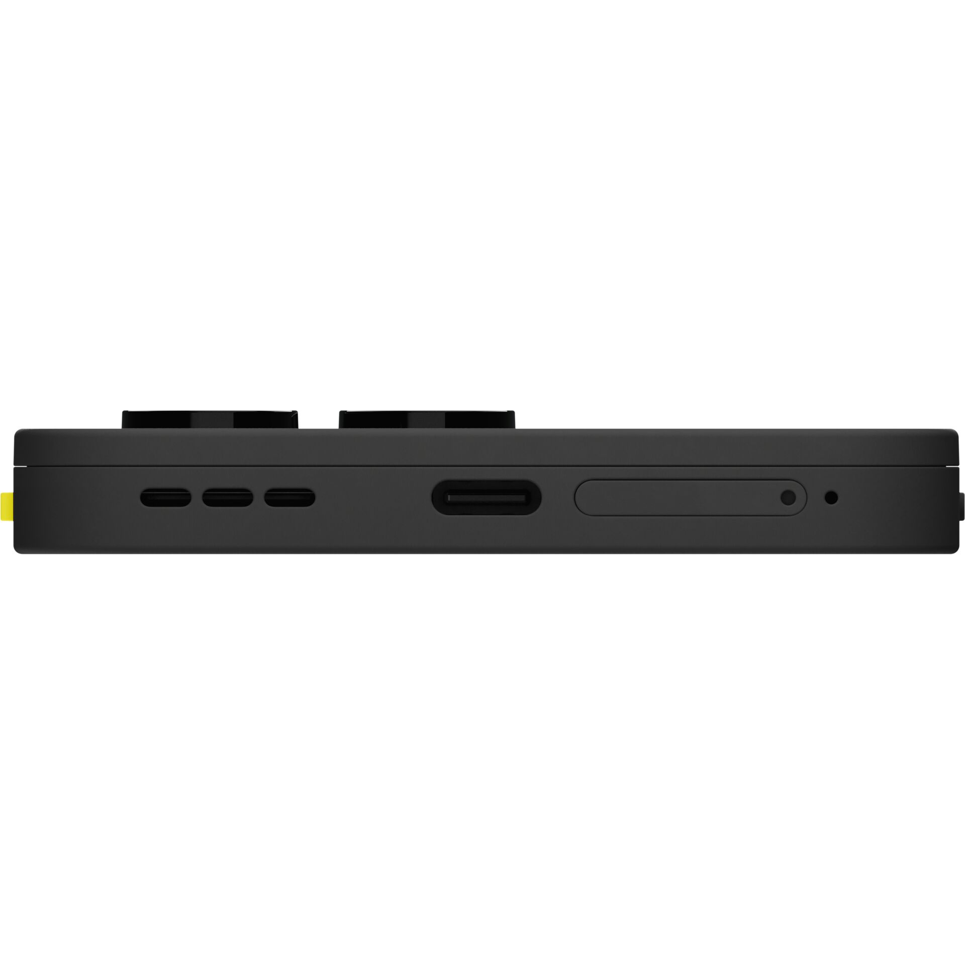 Laptop-Seite, Anschlüsse, USB-C, HDMI?, schlankes Profil
