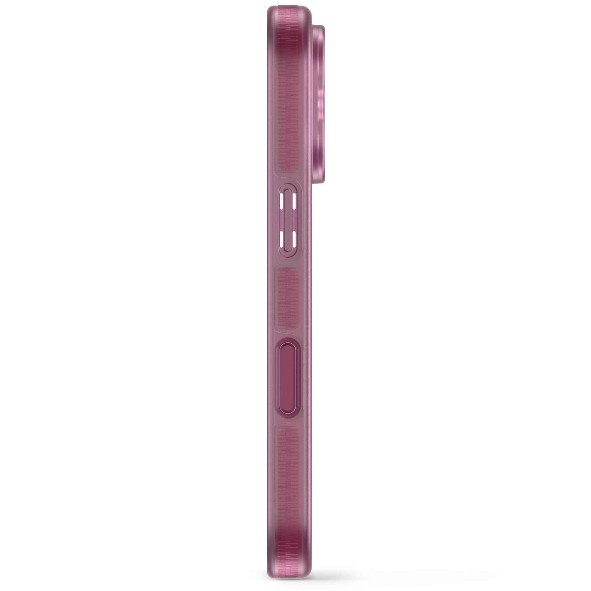 Flip-Handy, Hülle, Pink, Lineal, Seitenansicht