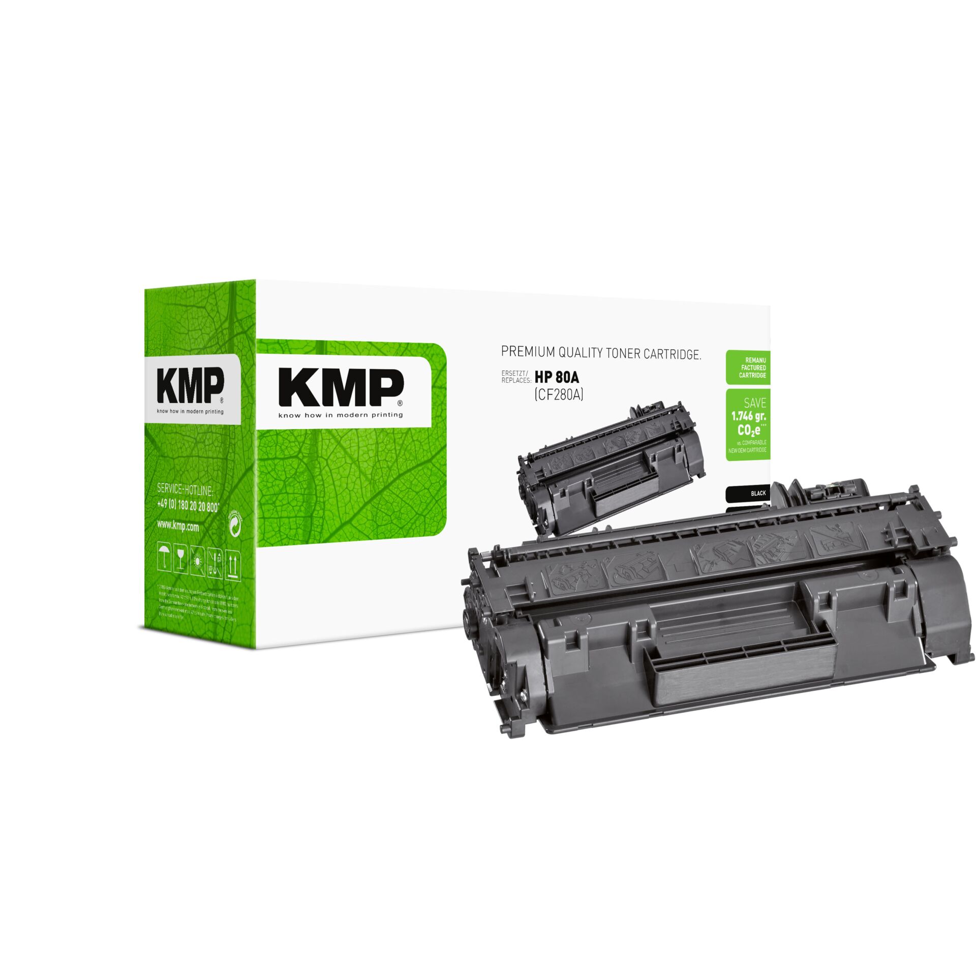Tonerpatrone, HP 80A, Laserdrucker, Schwarze Tönung, Kartusche
