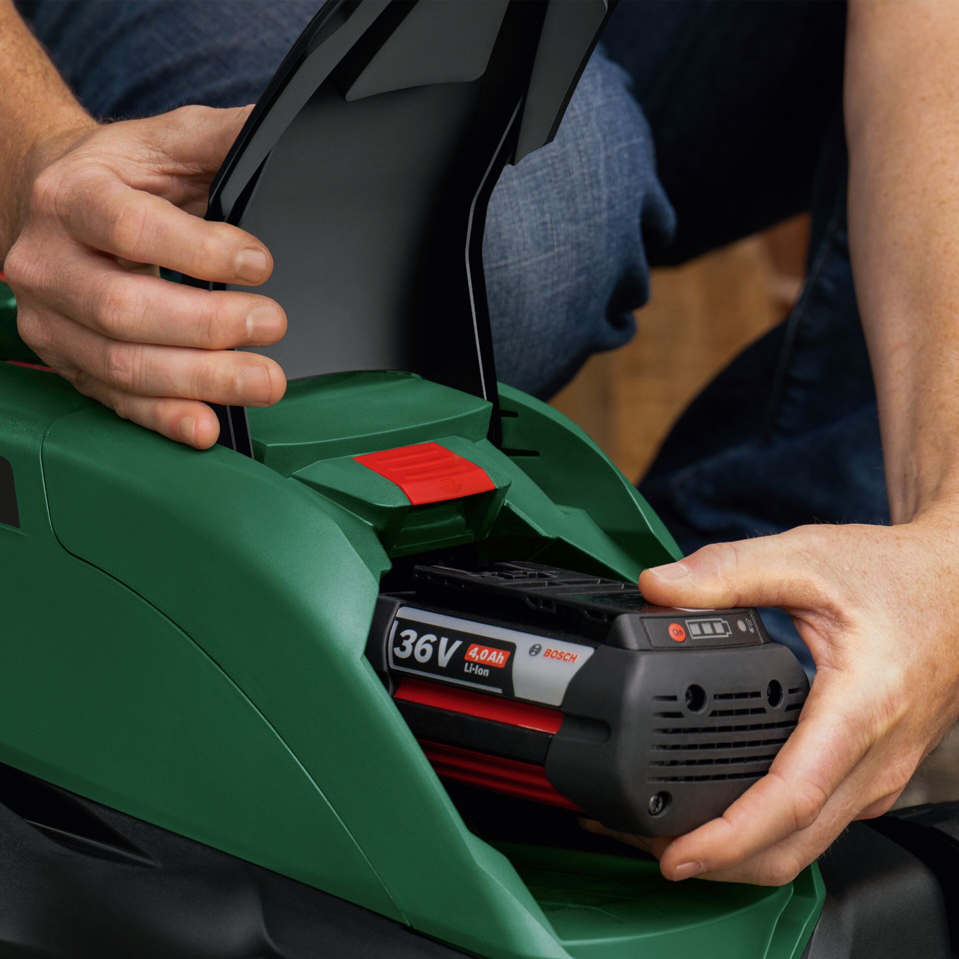 Gras, Pflanze, Rasen, Person