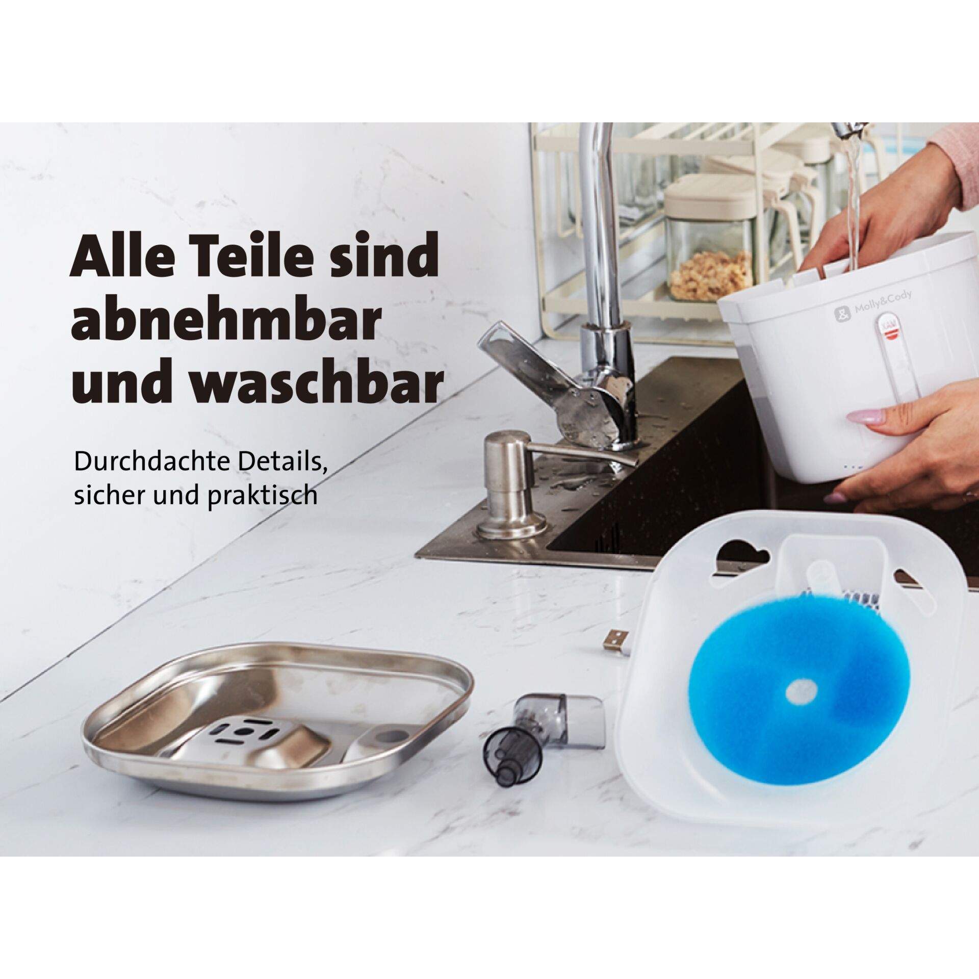 Sinken, Waschbeckenhahn