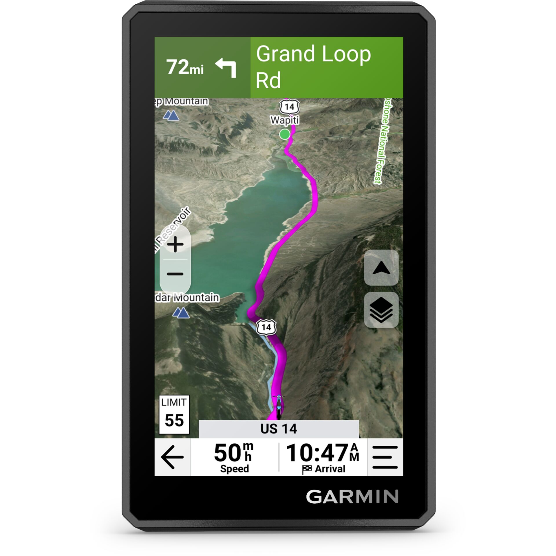 GPS, Navigation, Garmin, Touchscreen, Kartenanzeige