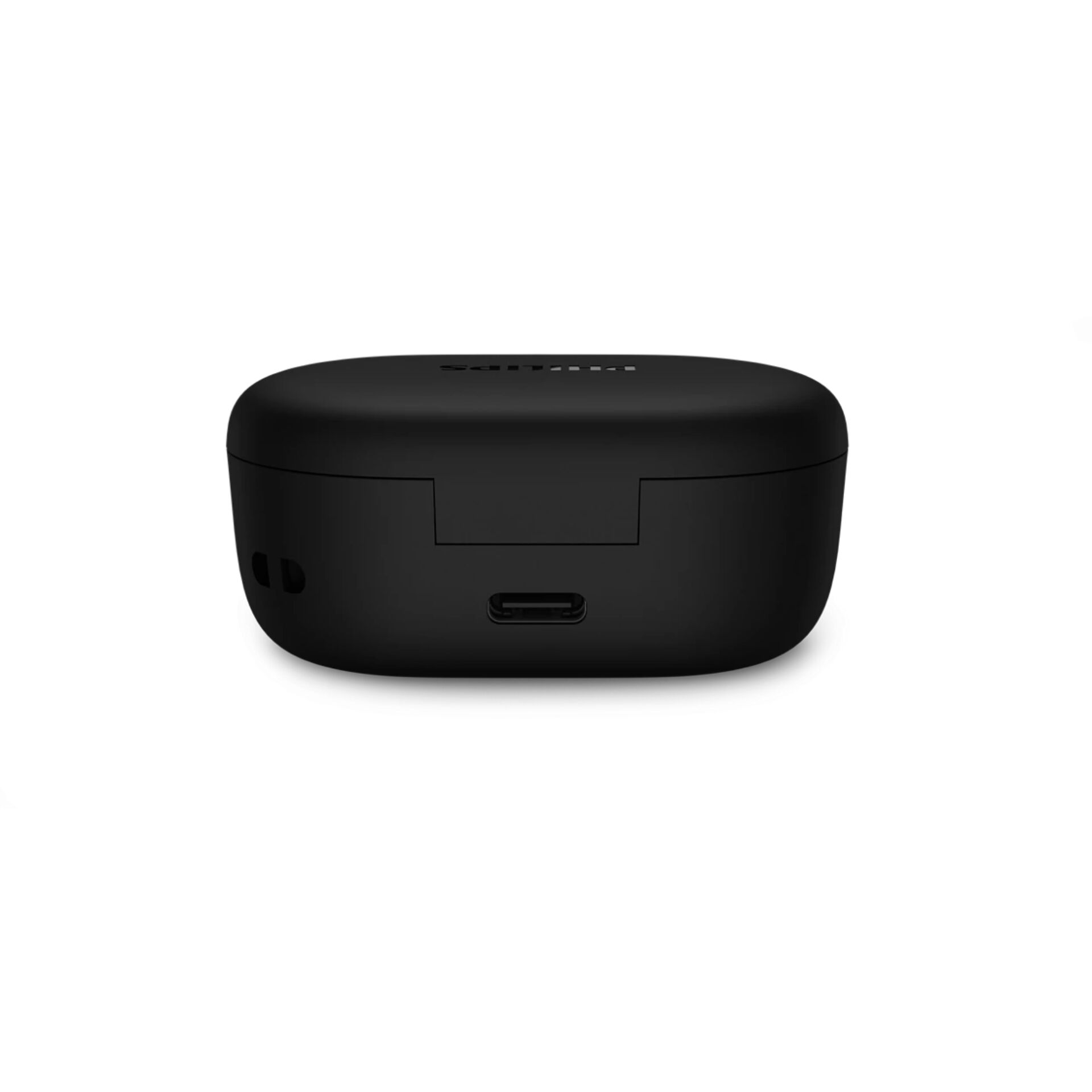 Hülle, Aufladen, USB-C, Schwarz, kompakt