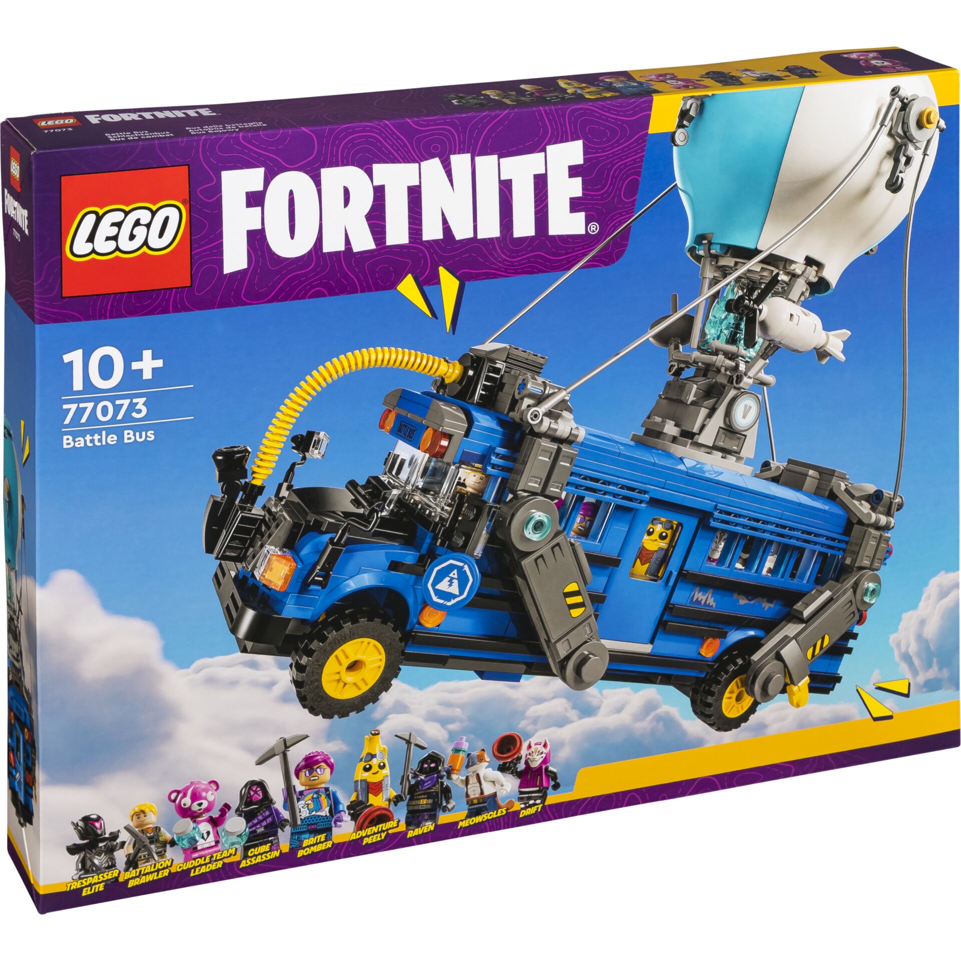 Fortnite, Battle Bus, LEGO-Set, Blauer Bus, Hohe Geschwindigkeit