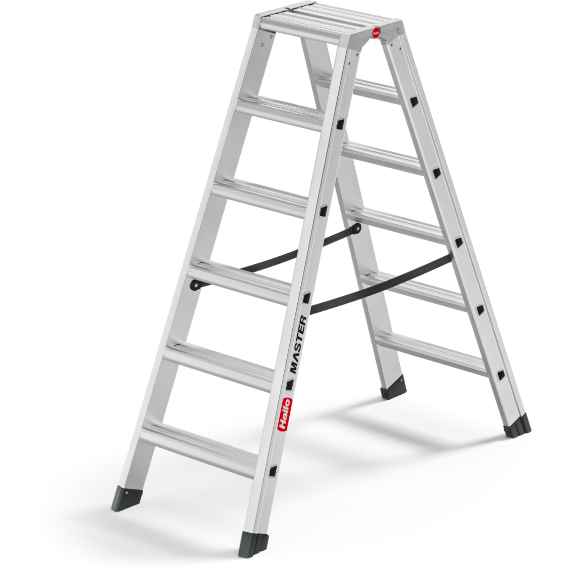 Hailo Master D100  2 x 6 Stufen-Leiter