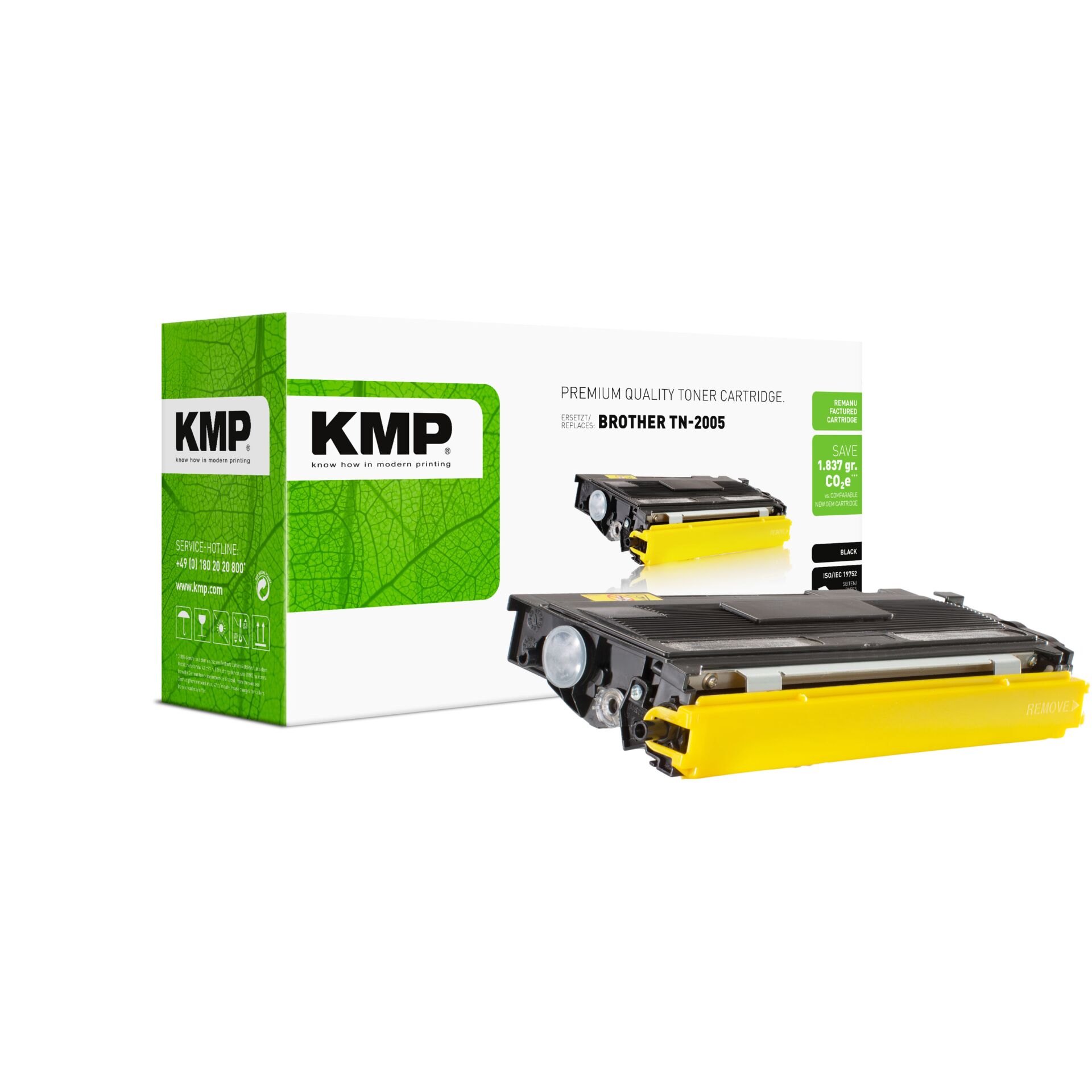 Computerausrüstung, Elektronik, Hardware, Maschine, Tonerpatrone, Toner, KMP, Gelb, Druckversorgung