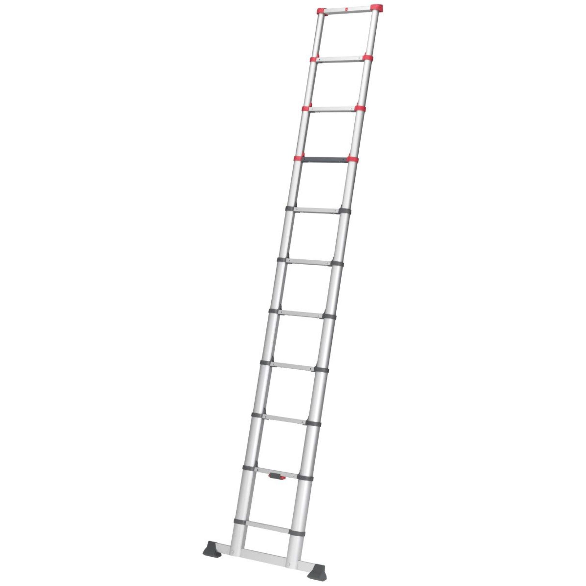 leitern, aluminium, mehrstufig, verstellbar, fussstützen
