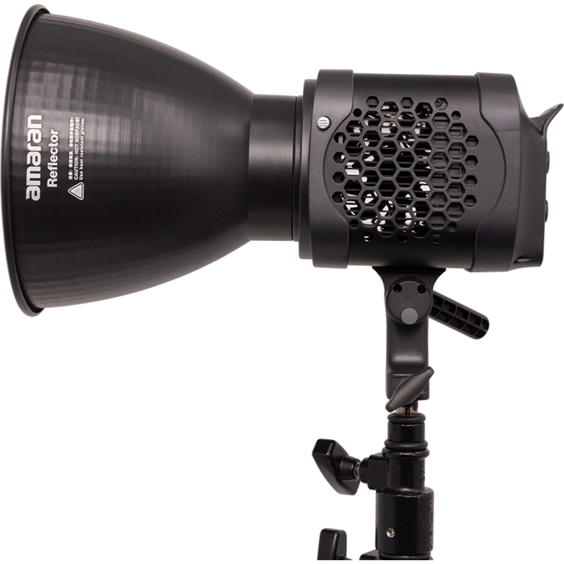 Reflektor, Studioleuchte, Schnellverschluss, Hexagon-Grid, Stativhalter