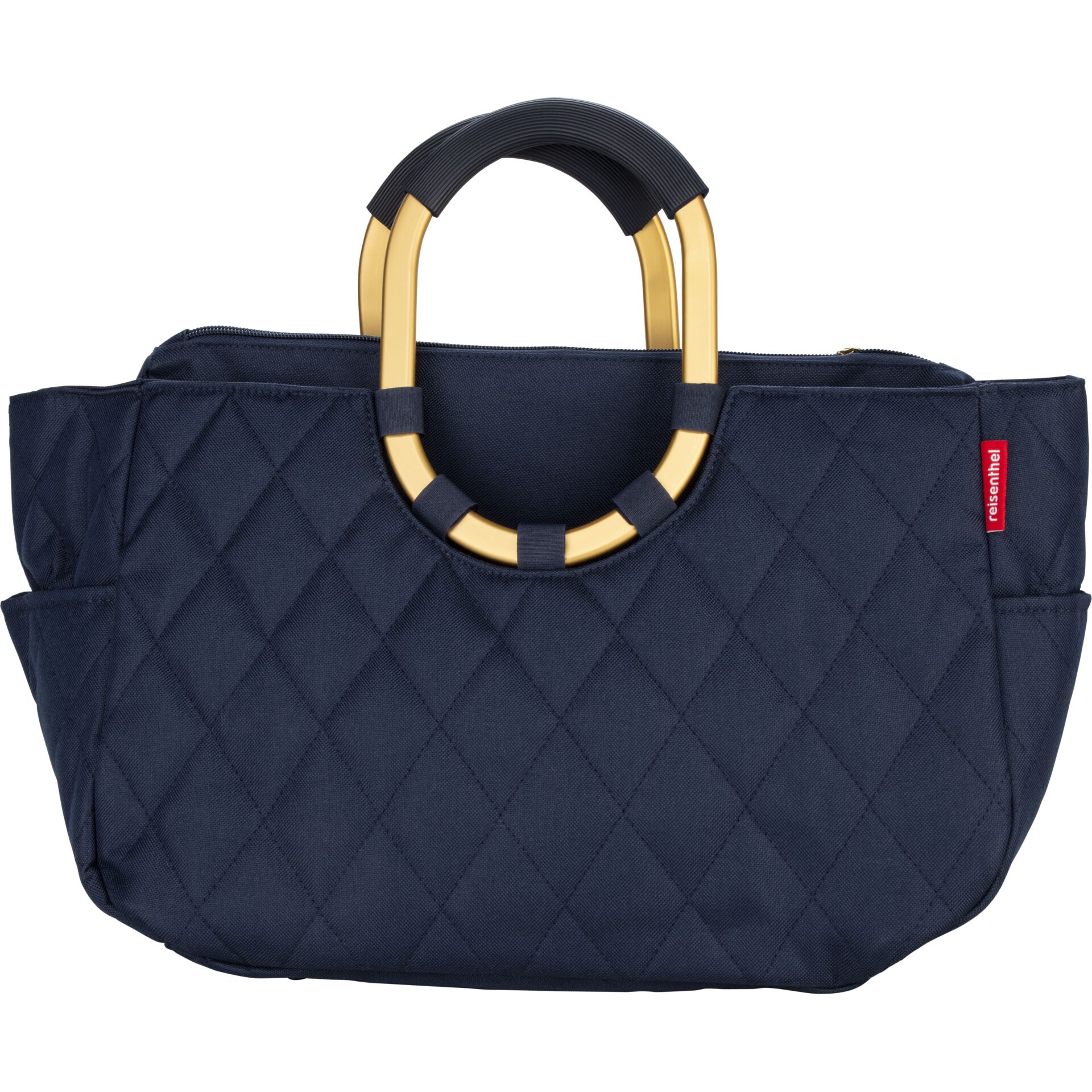Reisenthel loopshopper M  frame rhombus midnight gold