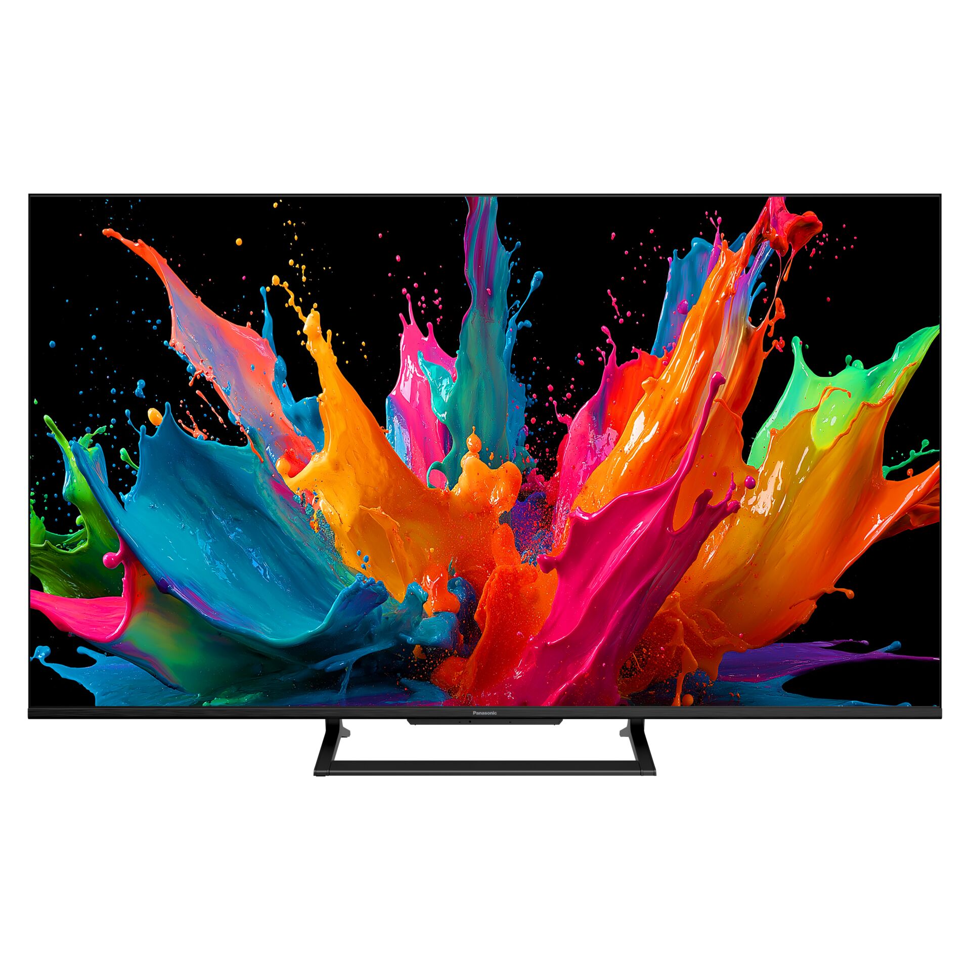 TV, LED, 42‑Zoll, 4K, bunte Spritzer