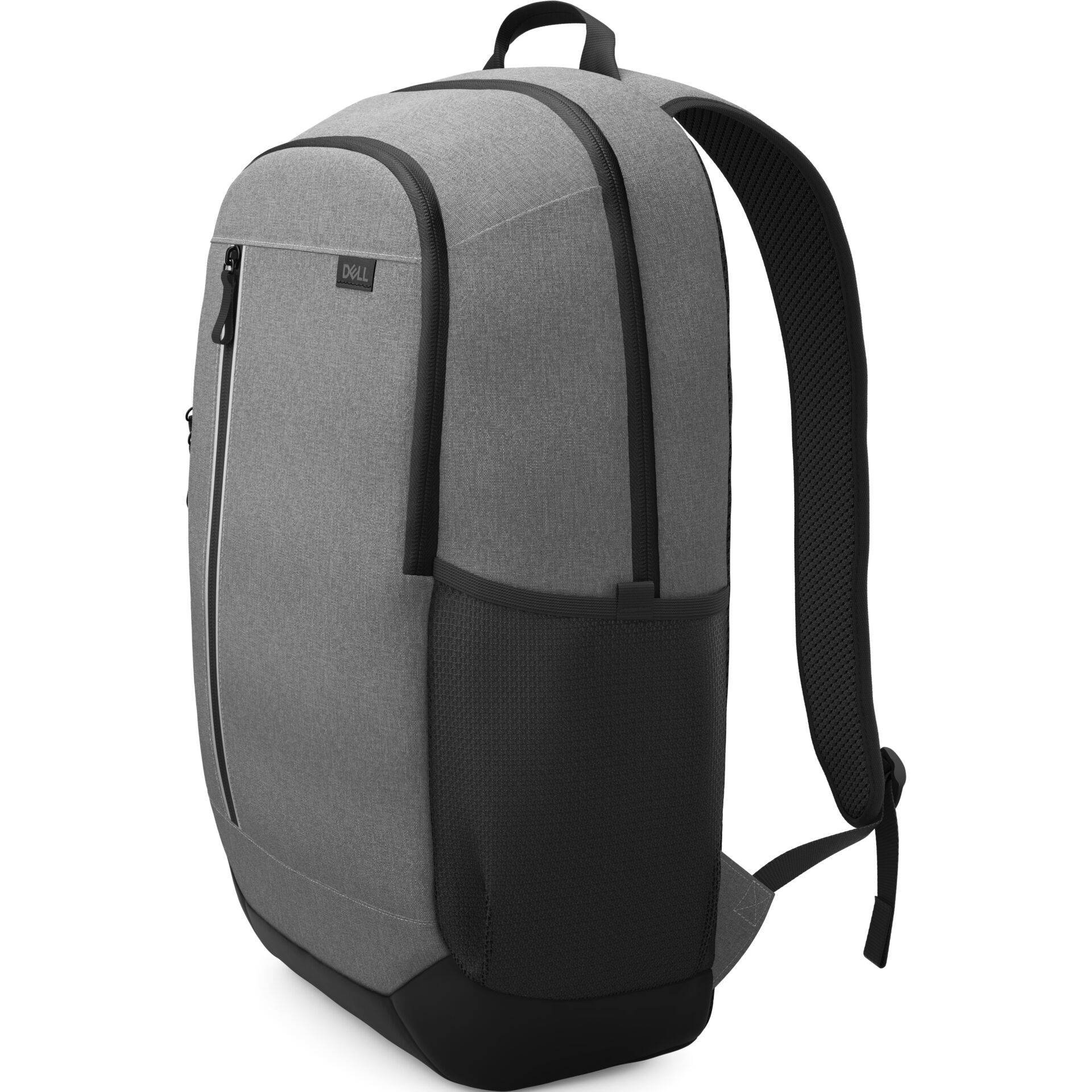 Rucksack, Grau, Laptop, Reißverschlussfach, gepolsterte Schulterriemen