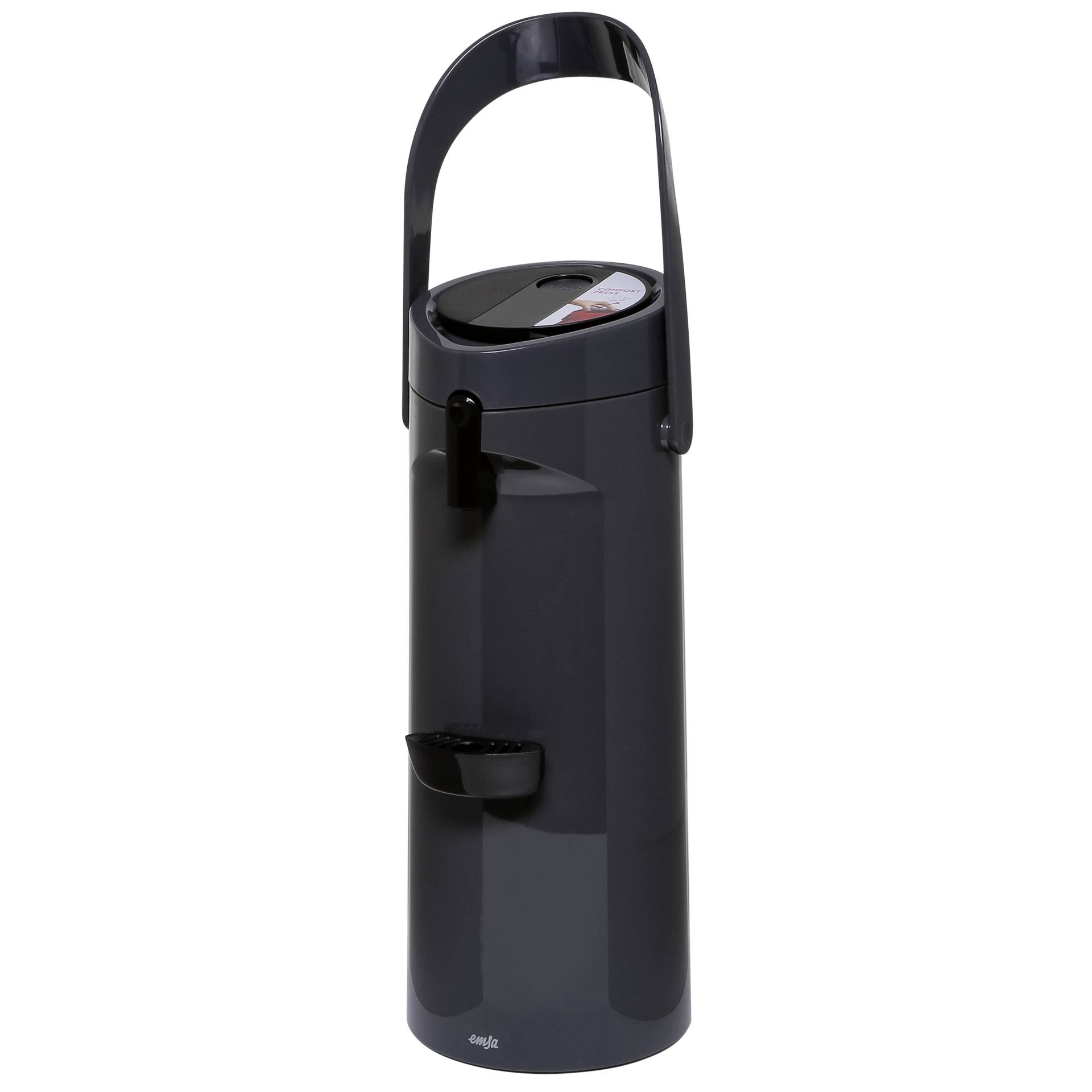 Thermos, Flasche, Ausführung, Schwarz, Druckspender
