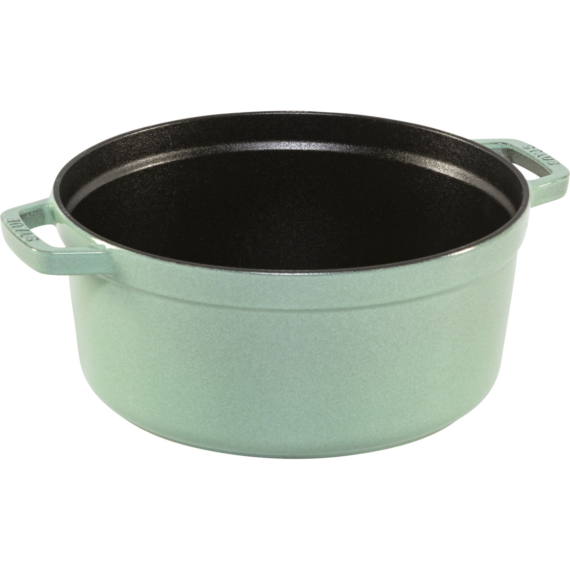 Miniature topf, Gusseisen, Grün, Runder Topf, Kochgeschirr