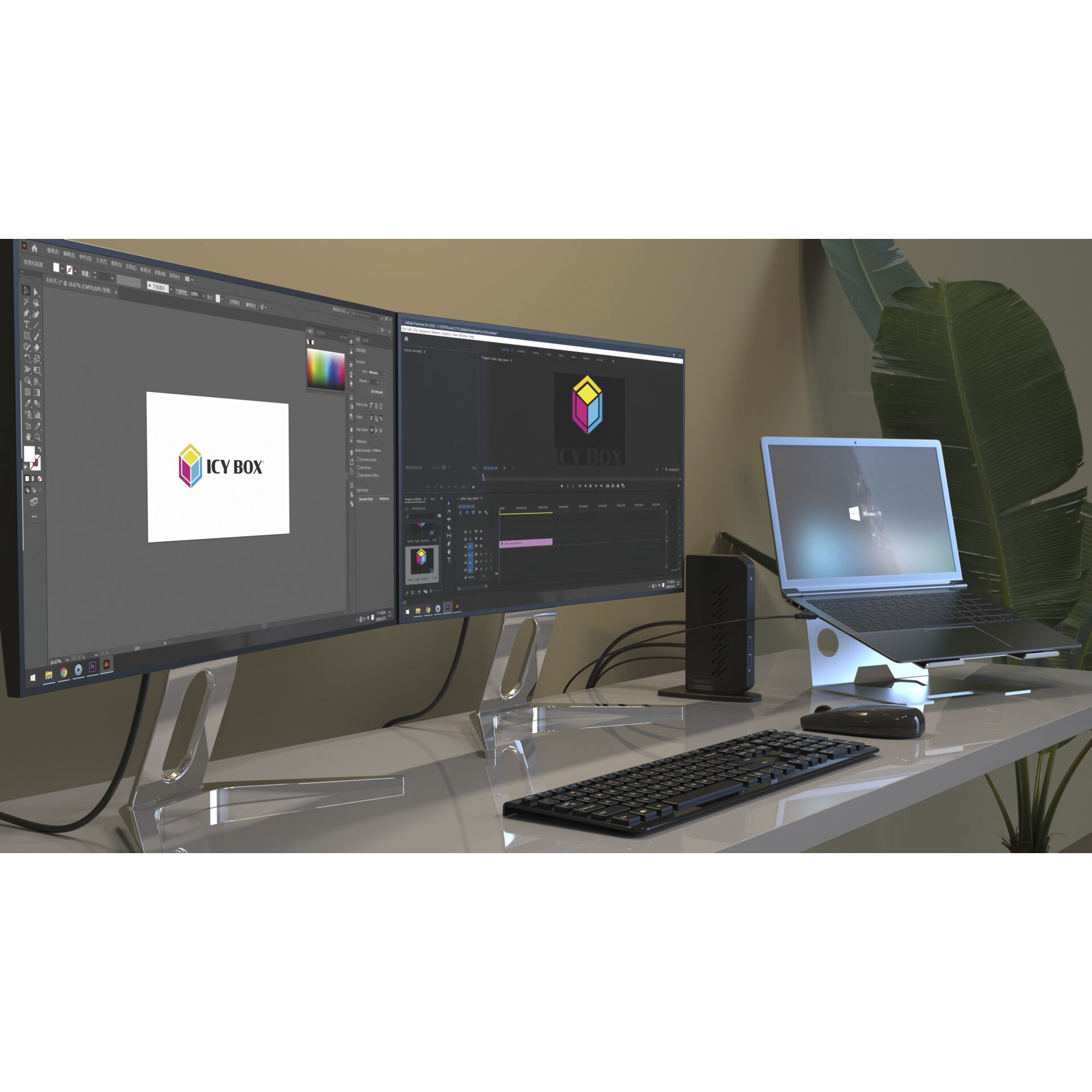 Computer, PC, Computer-Tastatur, Überwachen, Bildschirm