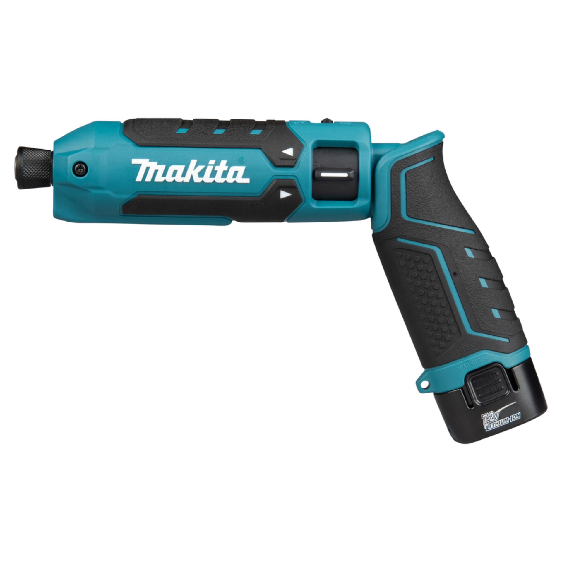 Akku-Schrauber, Winkel-Bit, Kompakt, Lithium-Ionen, Teal/Schwarz