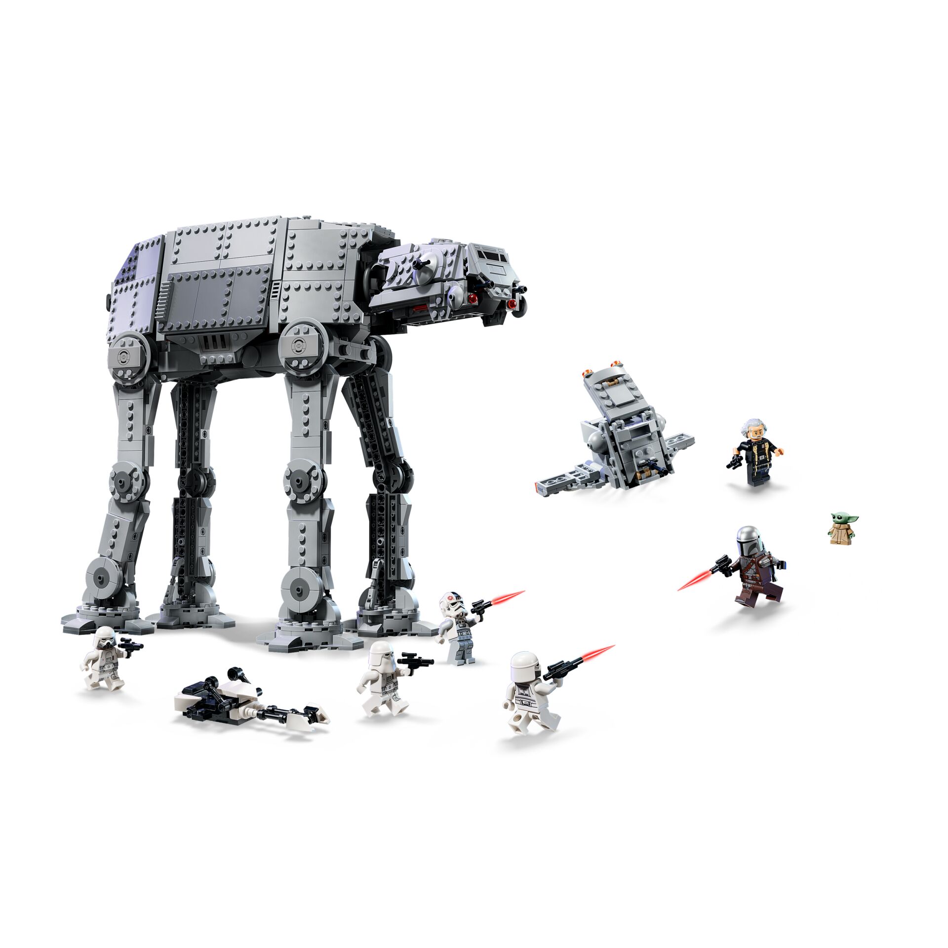 TIE fighter, AT-AT, LEGO, Lego Star Wars, Minifiguren