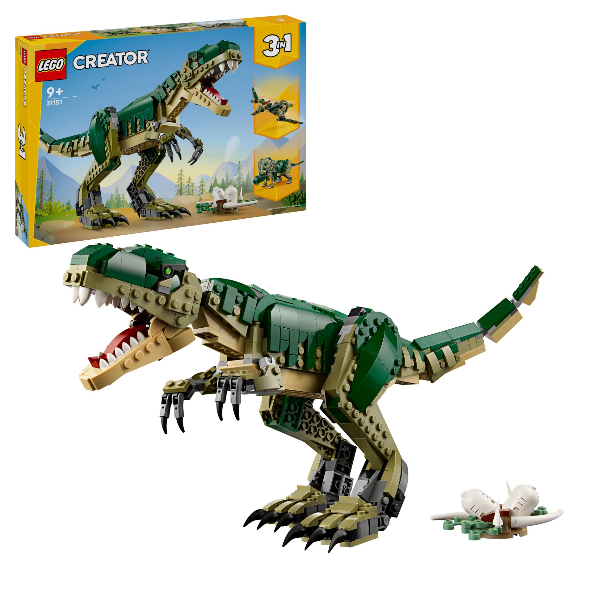 Lego, Creator, Dinosaurier, T-Rex, Bausteine