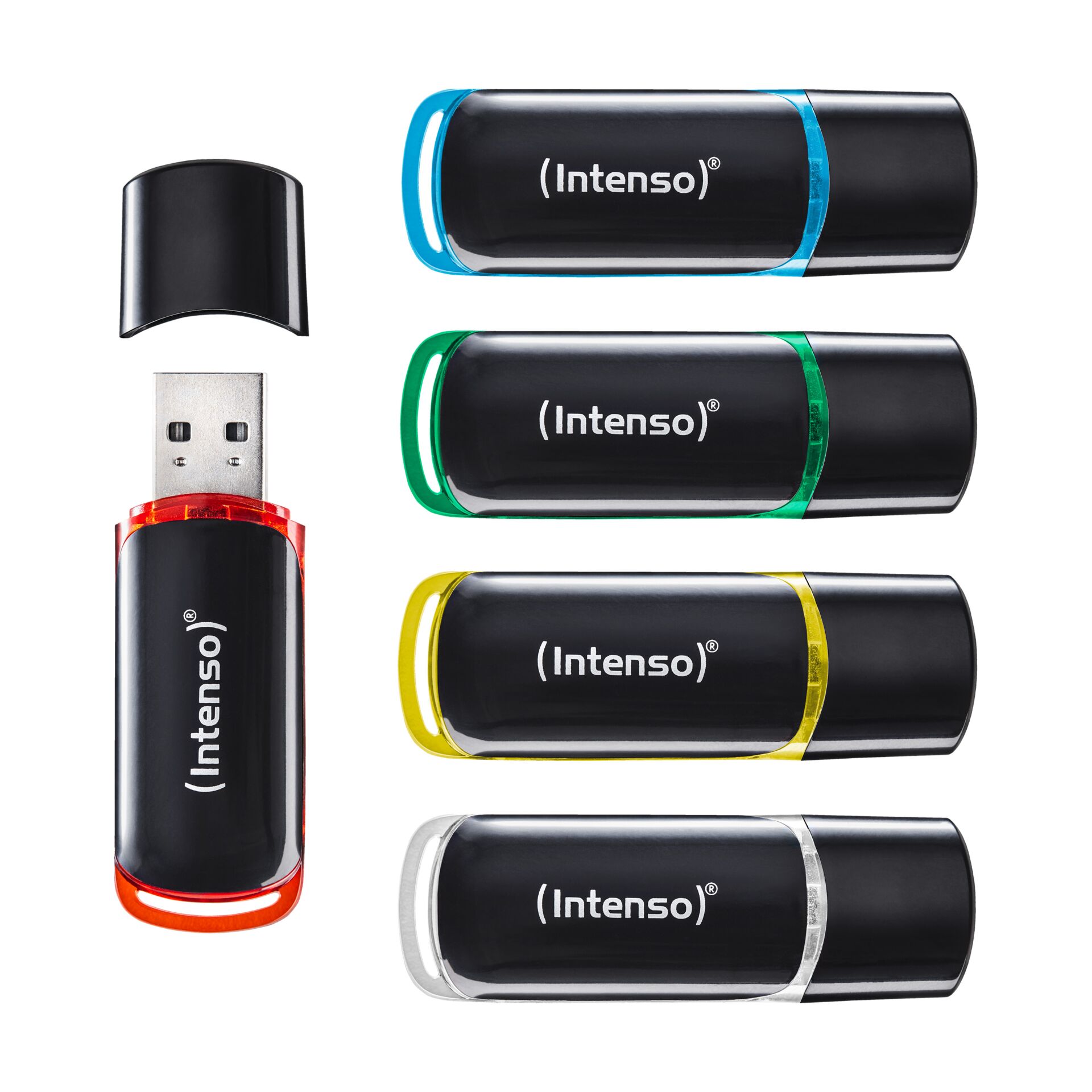 USB-Stick, Speichermedien, Flash-Laufwerk, Kapazitiv, Intenso