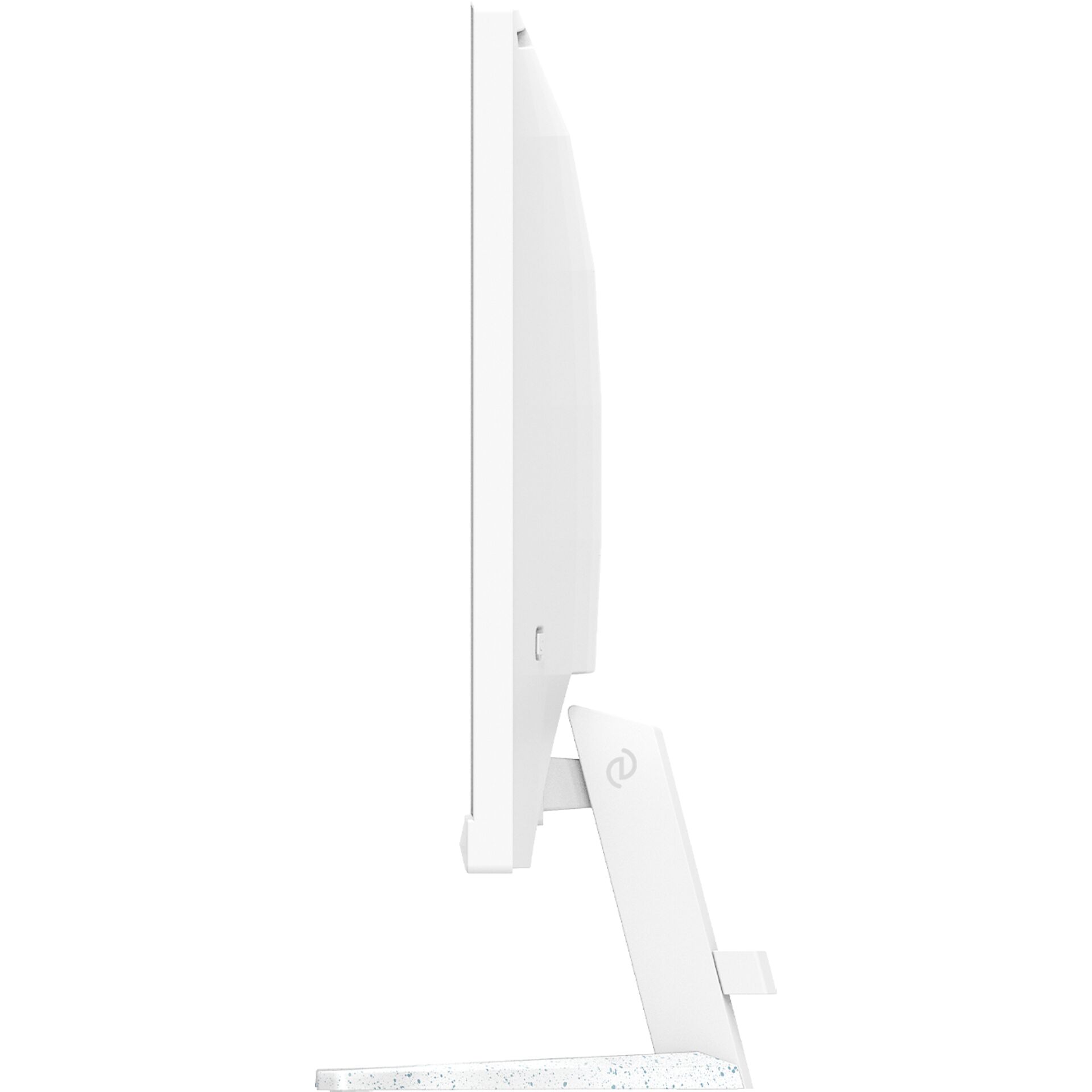 Computerbildschirm, Standfuß, weiß, schlankes Design