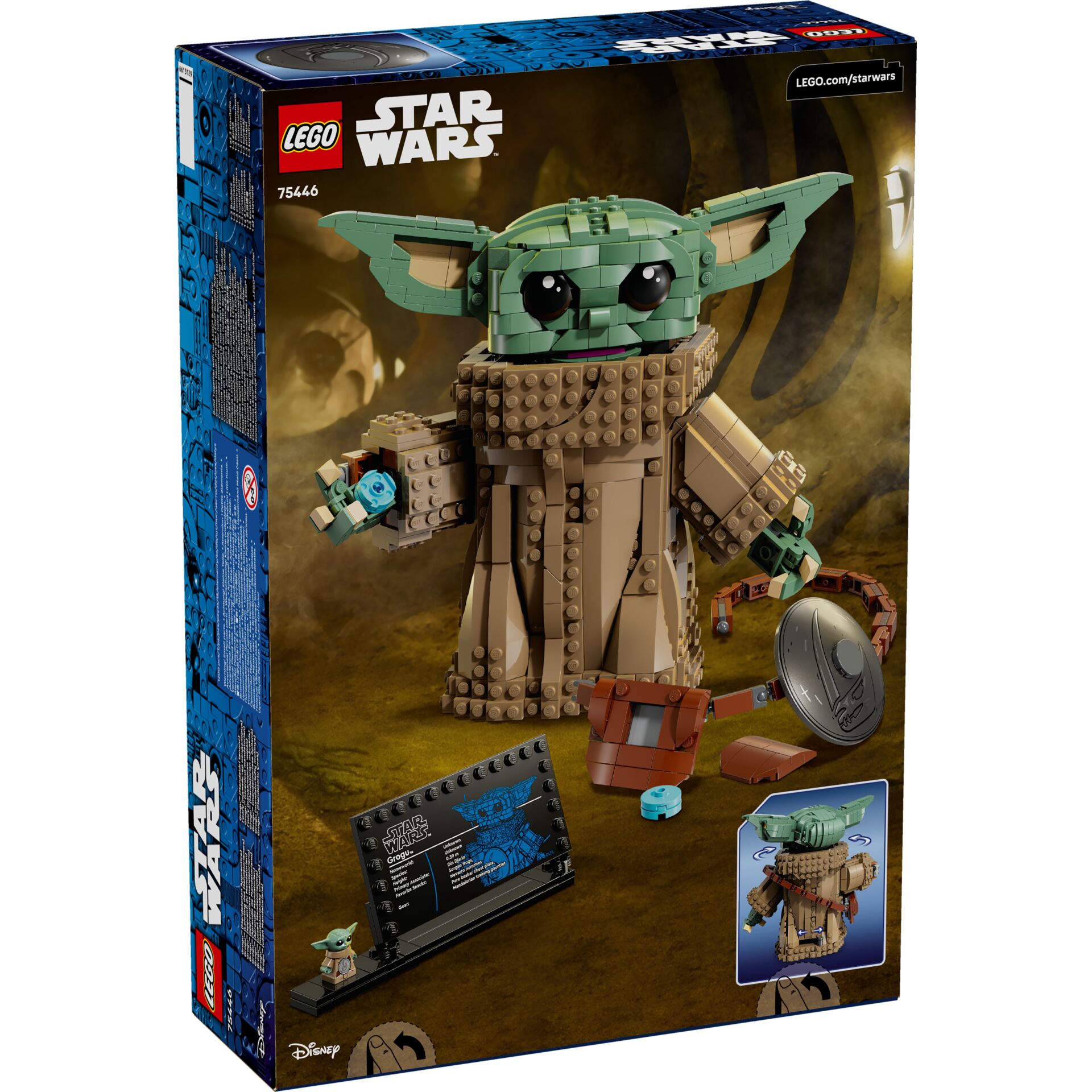 Star Wars, Baby Yoda, Grogu, Lego-Set, Bausteinfigur