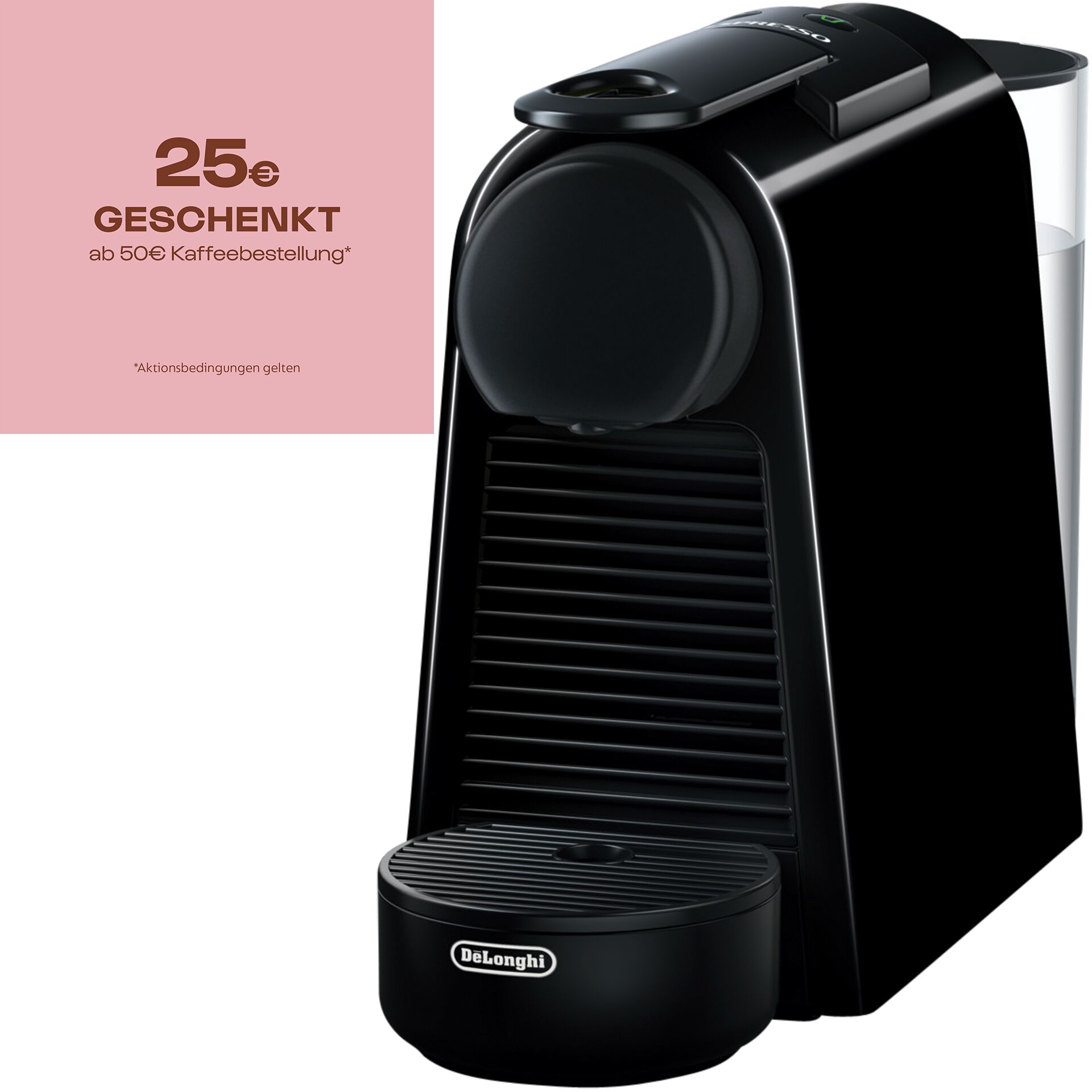 Pokal, Pokal, Elektronik, Sprecher, Kapselmaschine, Kaffeemaschine, Espresso, Schwarz, DeLonghi