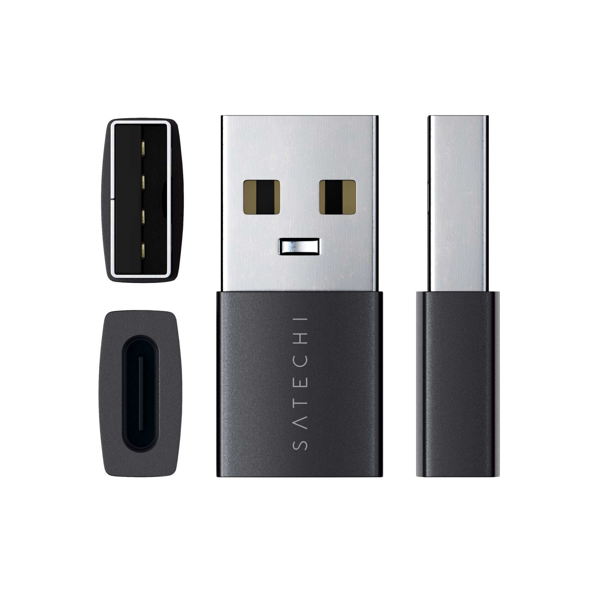 USB-C, USB-Adapter, Metall, USB-Stick, Plug-in