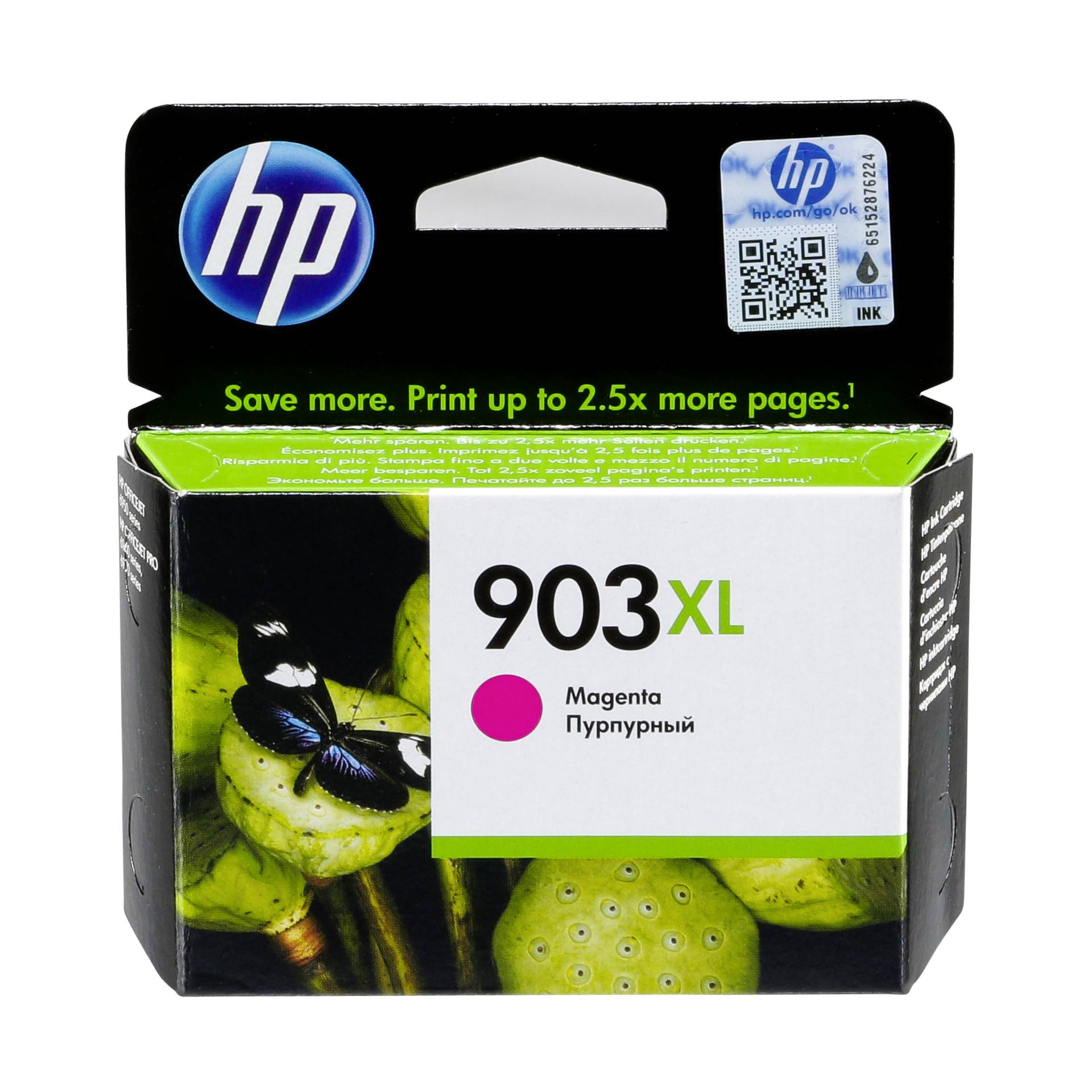 HP T6M07AE Tintenpatrone magenta  No. 903 XL