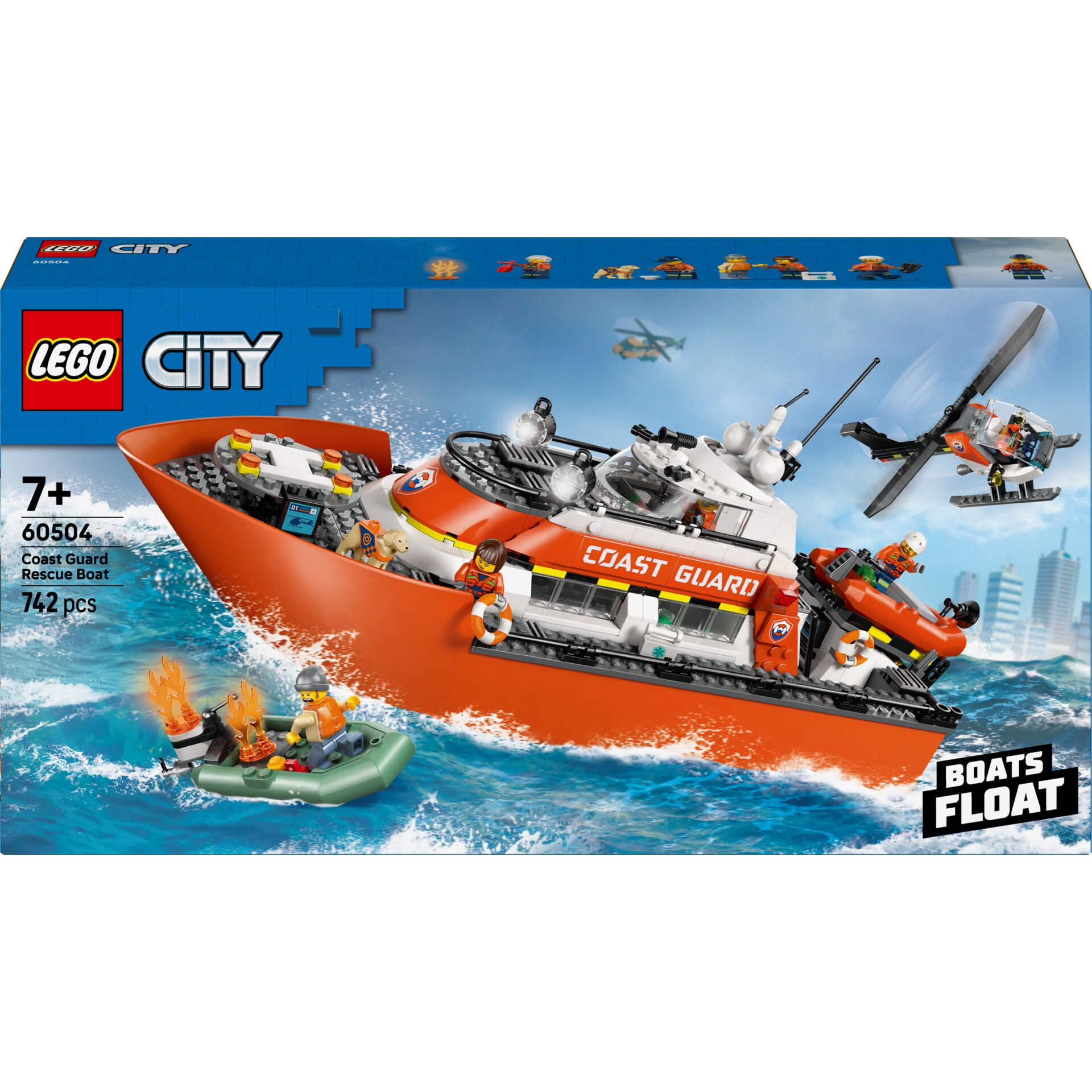 LEGO City 60504  Rettungsboot der Küstenwache