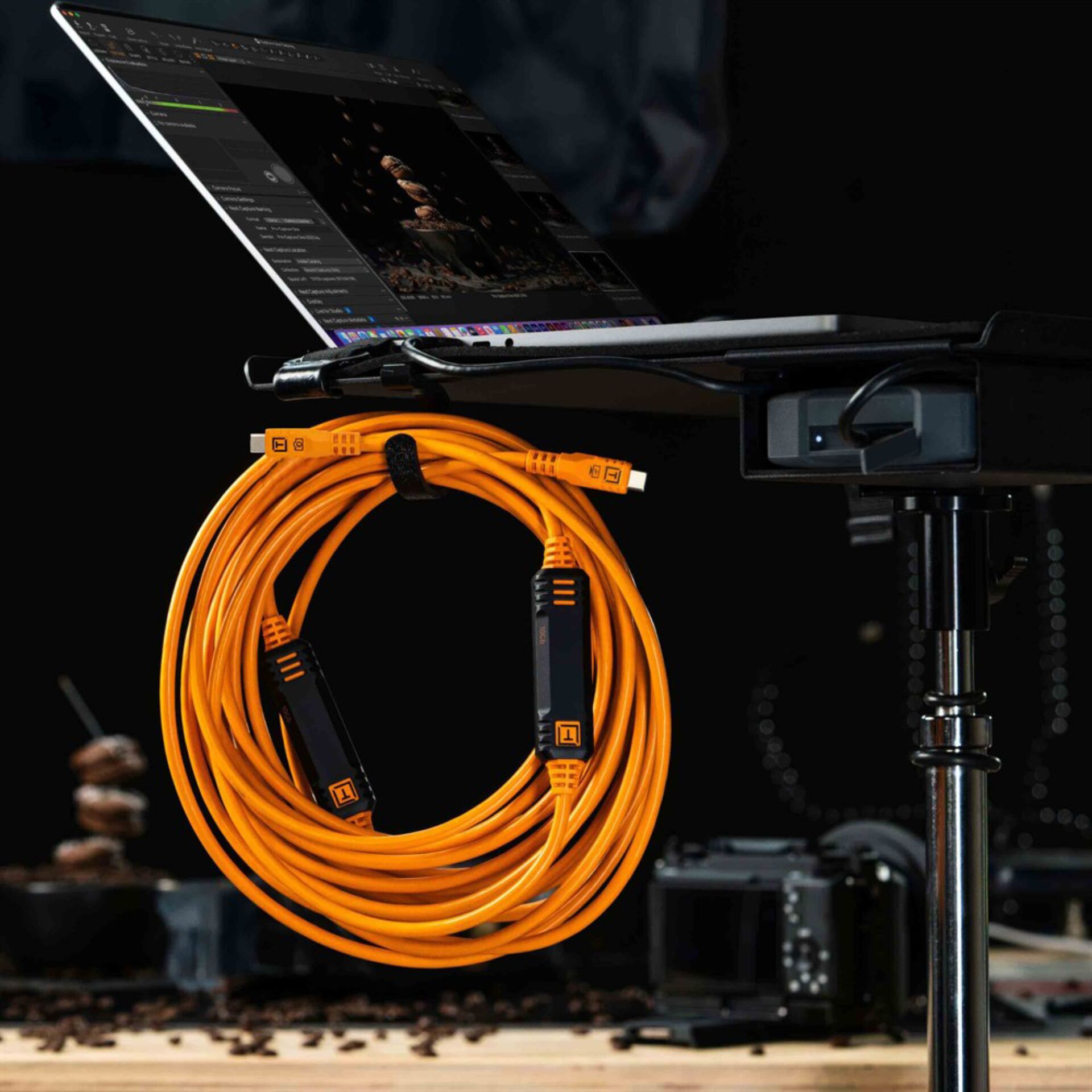 Laptop, PC, Schreibtisch, Bildschirm, mikrofon