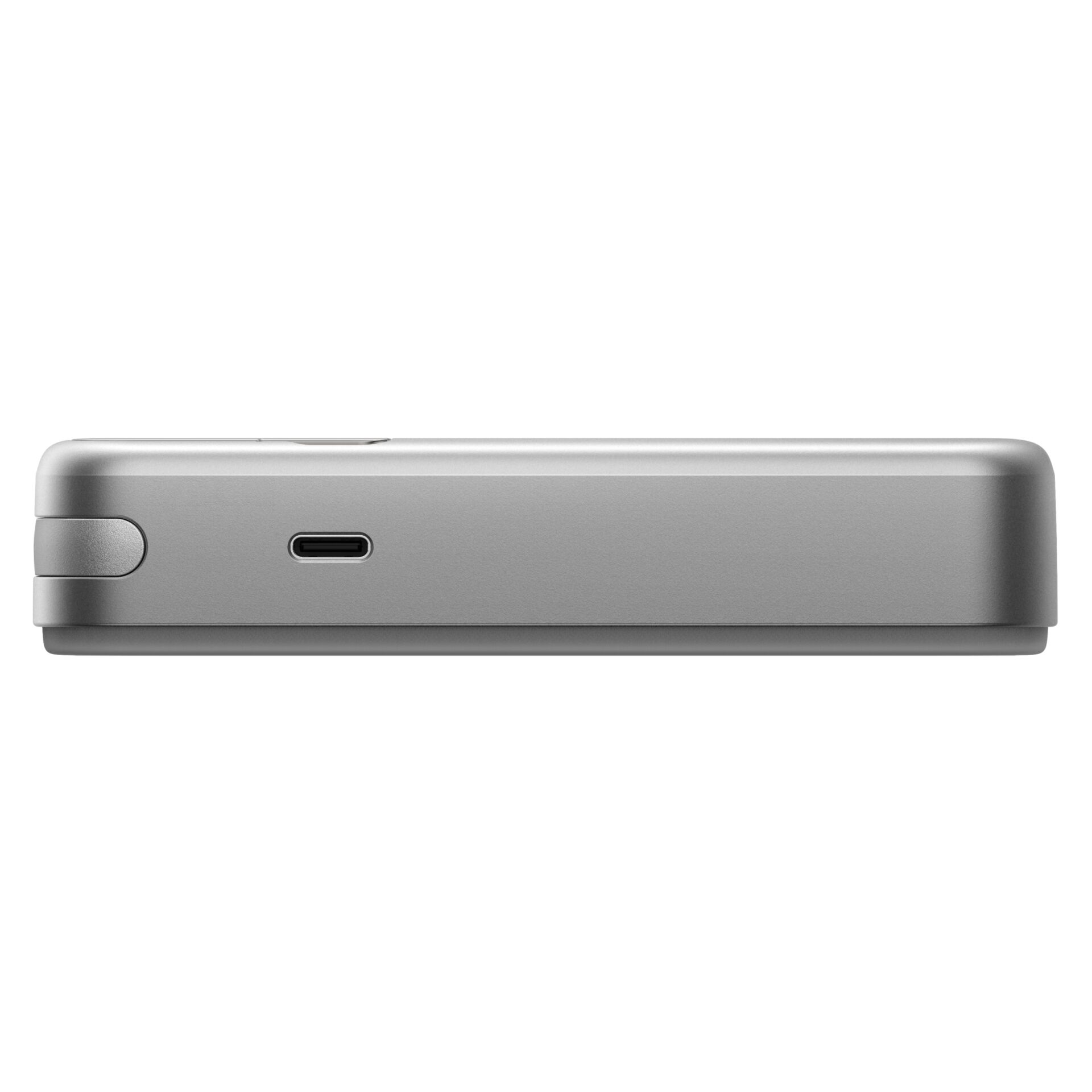 portabel, usb-c, silber, metall, scharnier