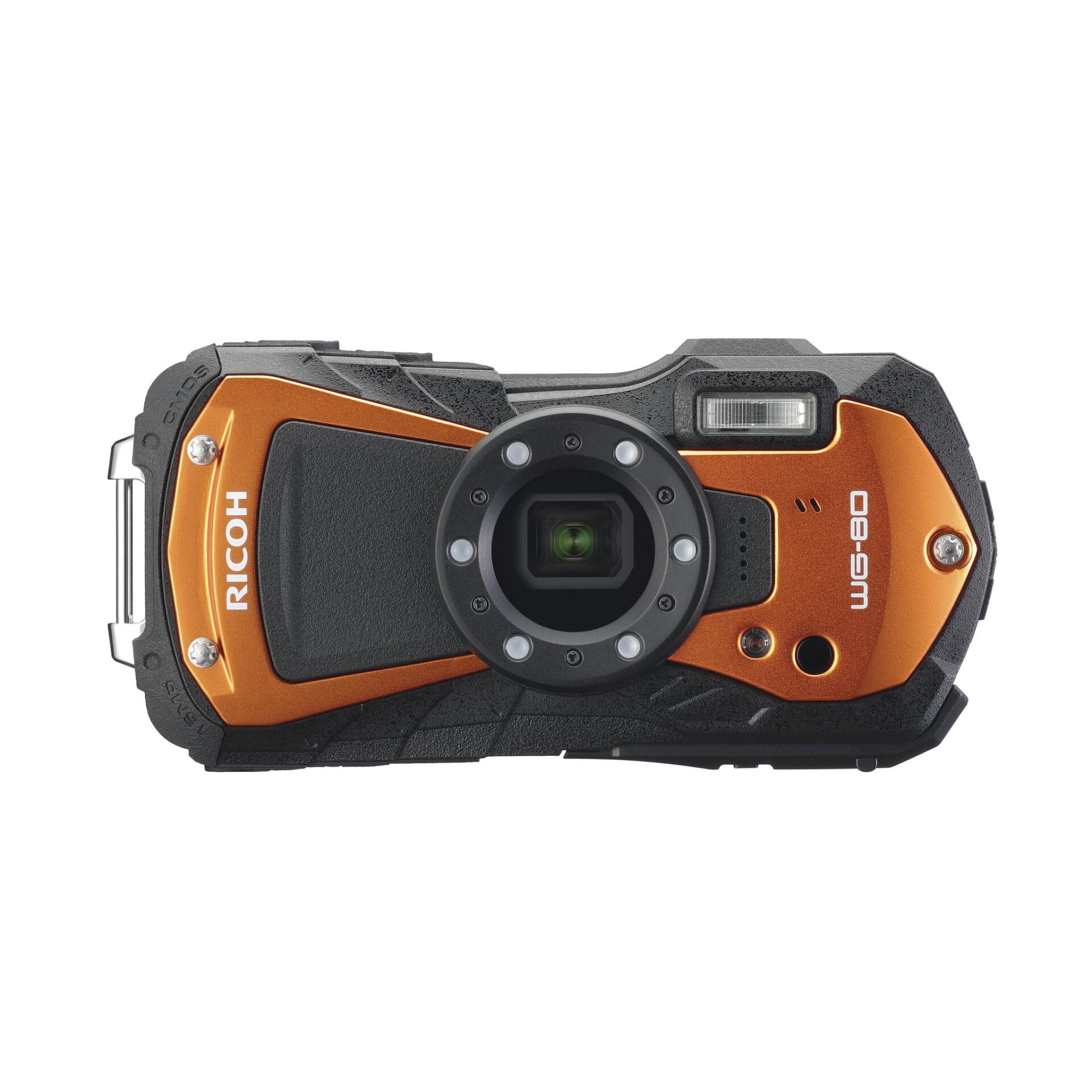 Kamera, Wasserfest, Rugged, orange, Objektiv
