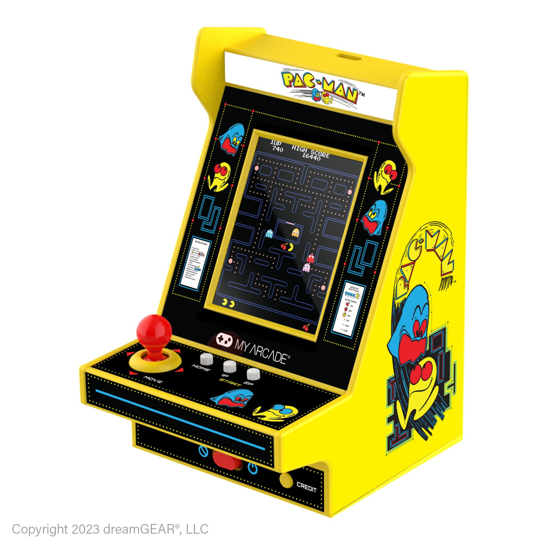 dreamGear My Arcade  NANO PLAYER PRO 4.8" PAC-MAN