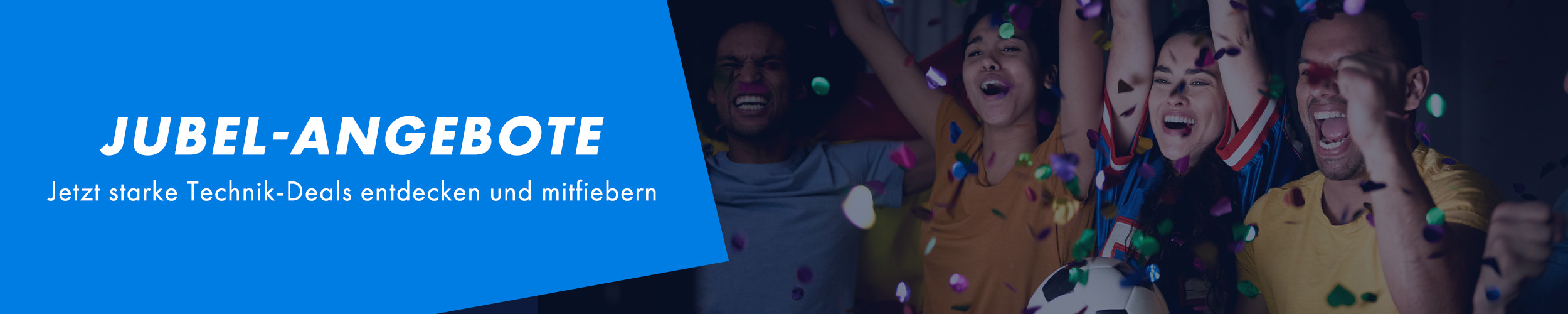 Banner, Werbeaktion, Blau, Feier, Konfetti