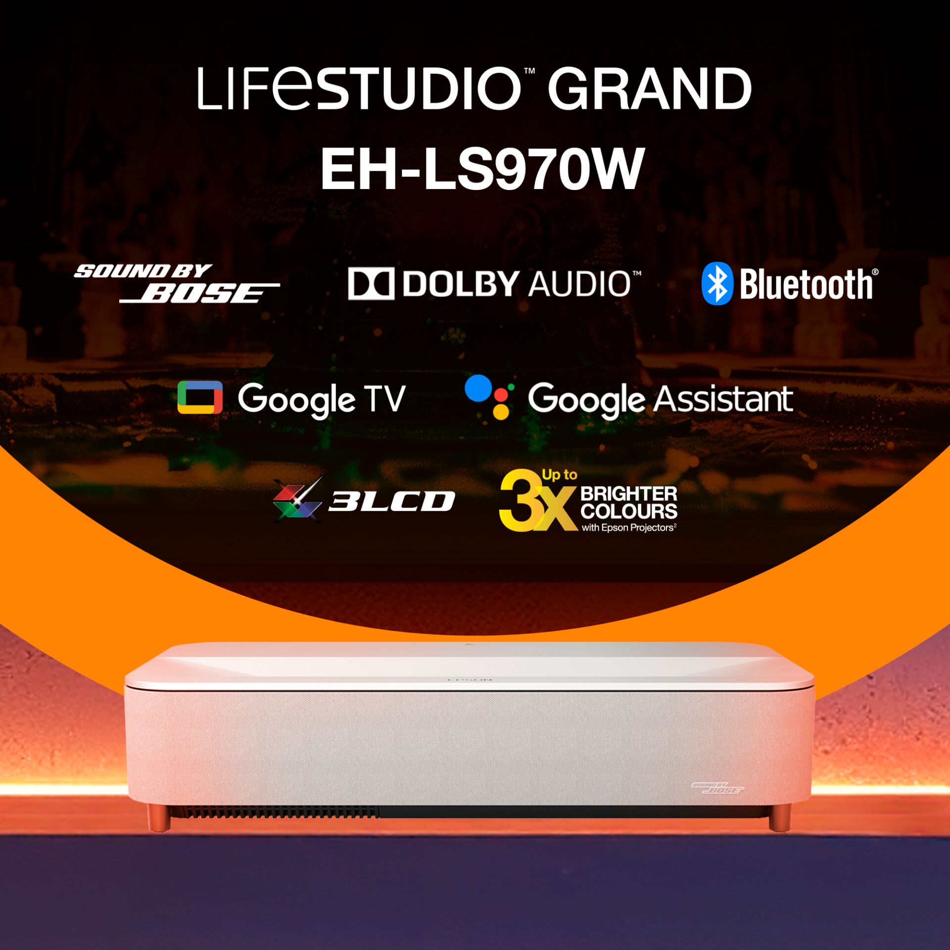 soundbar, projector, home theatre, bluetooth, beleuchtung