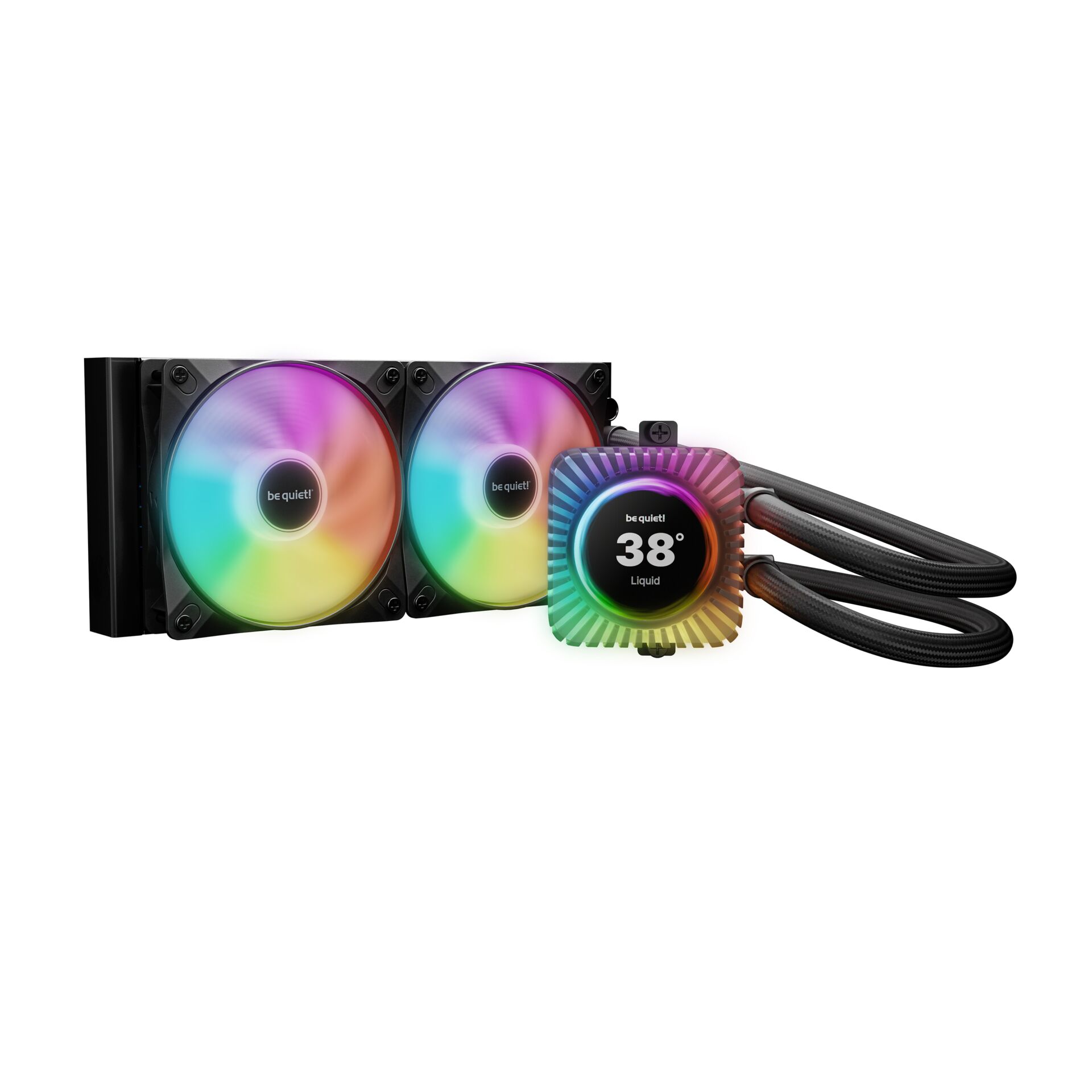 CPU-Kühler, RGB-Lüfter, Wasserkühlung, Kühlblock, Lüfter-Set