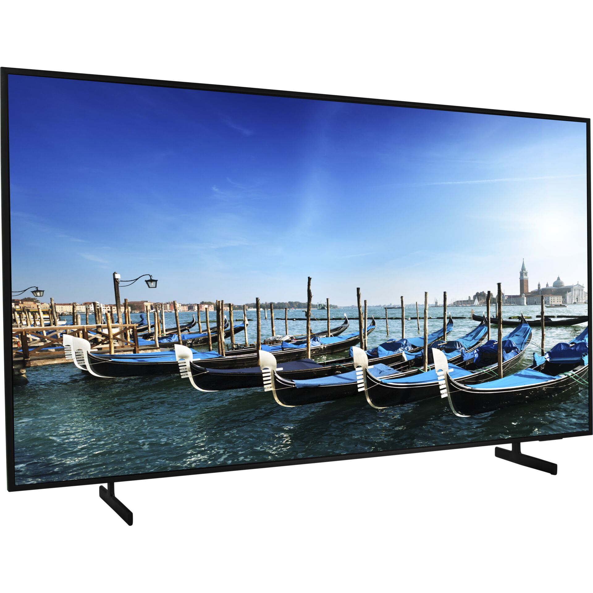 TV, LED TV, Fernseher, Flachbildschirm, Gondeln Venedig