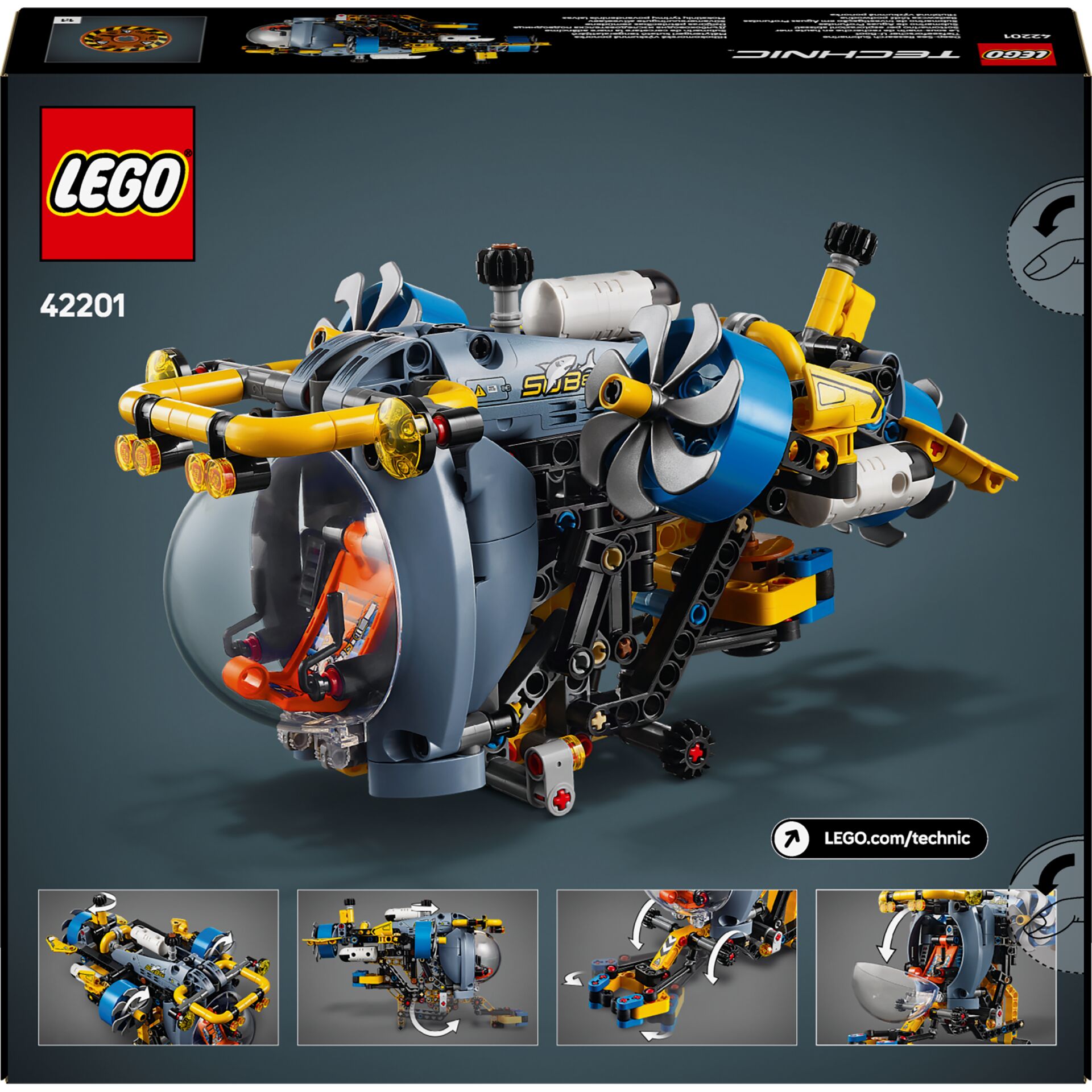 LEGO, 42201, Technic, Hubschrauber, Bunt