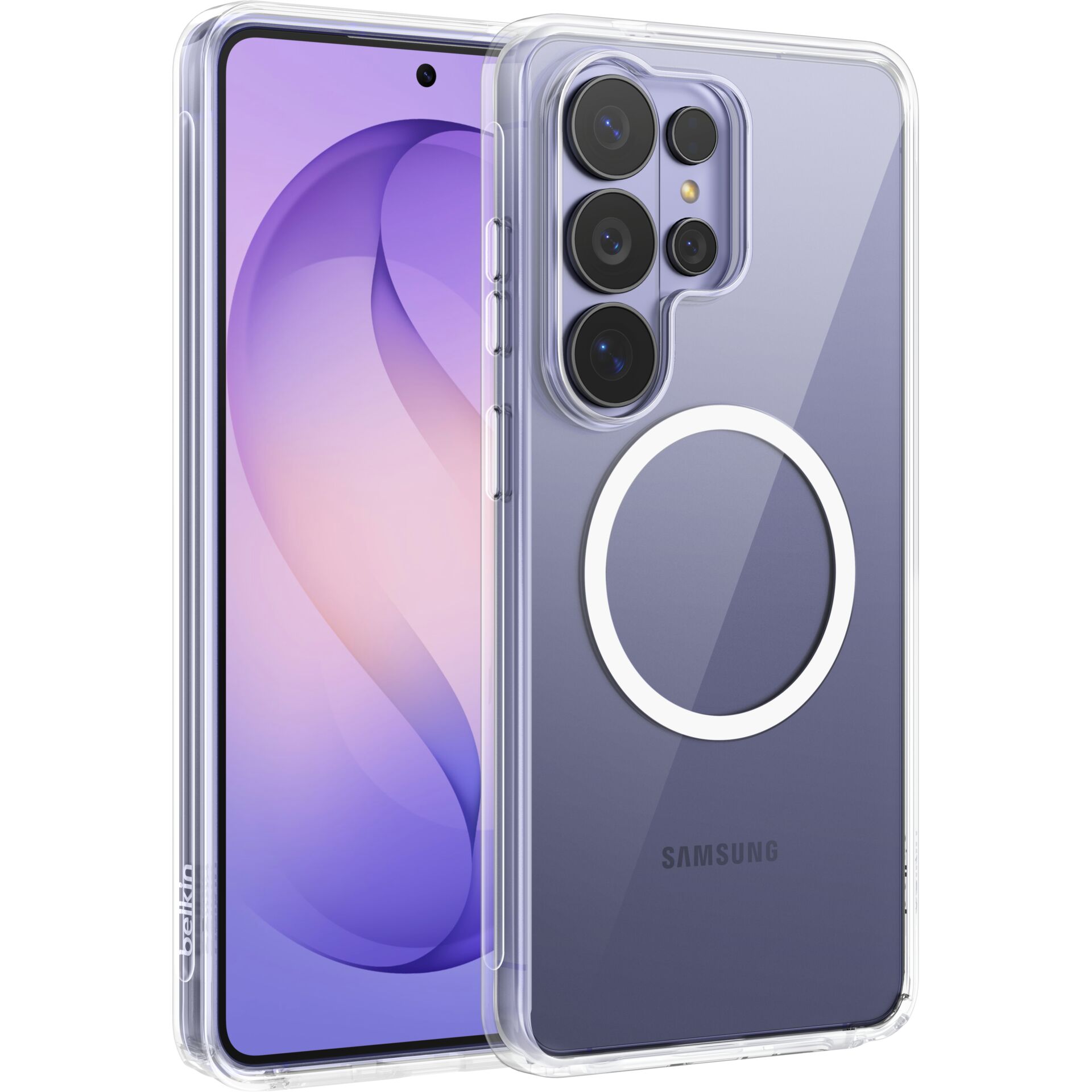 handy, smartphone, glossy finish, Quad-Kamera, transparente Hülle