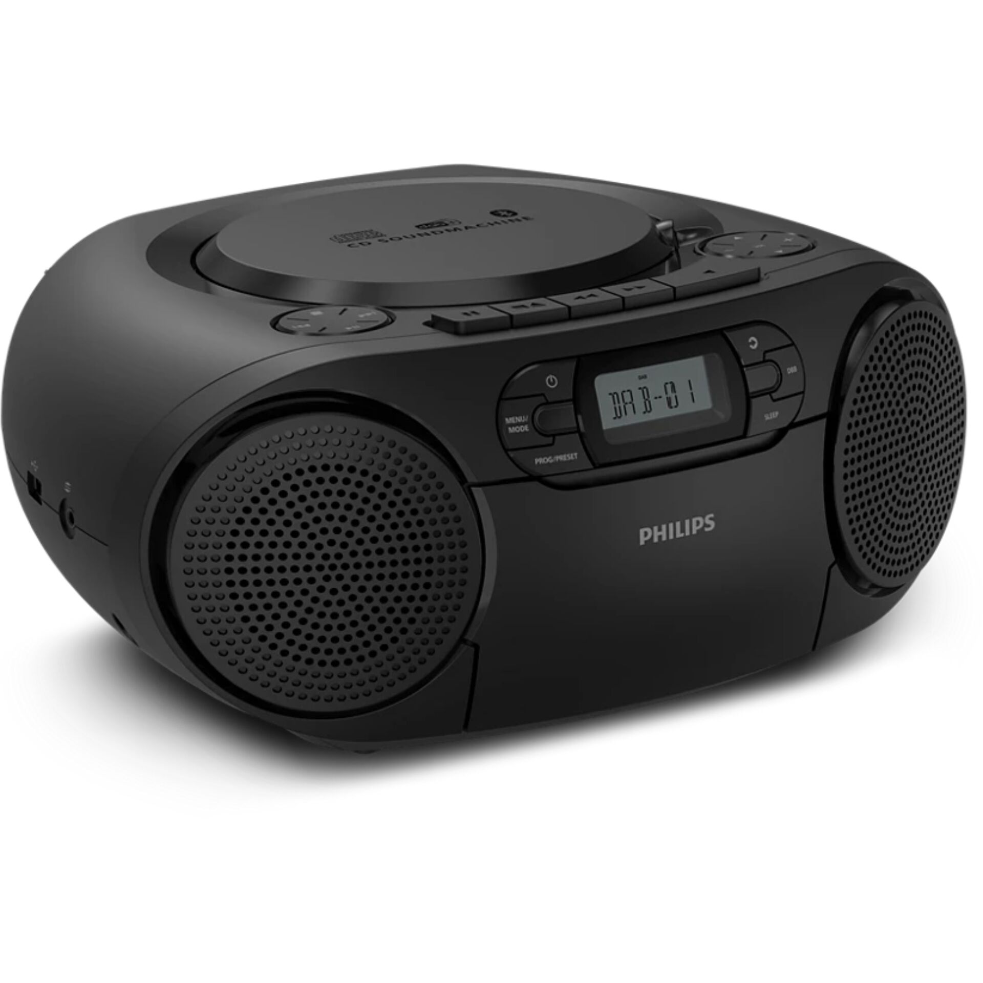 Portables Radio, Boombox, Philips, CD Player, Schwarz